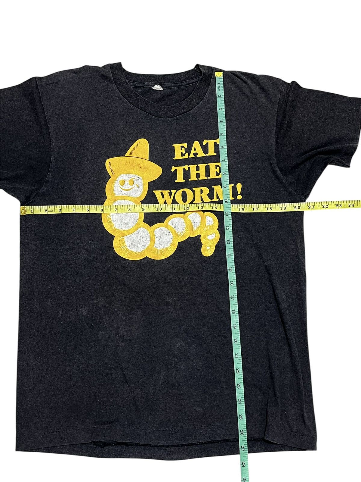 Vintage Vintage 70s 80s Monte Alban Mezcal Eat The Worm Shirt Size US L / EU 52-54 / 3 - 9 Thumbnail