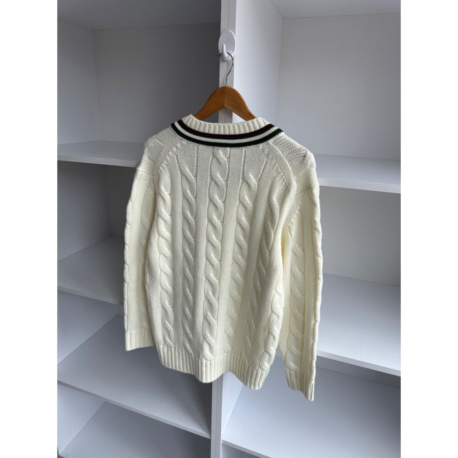 Japanese Brand VTG GU Japanese Heavy Knitted Beige Sweater Size US S / EU 44-46 / 1 - 9 Thumbnail