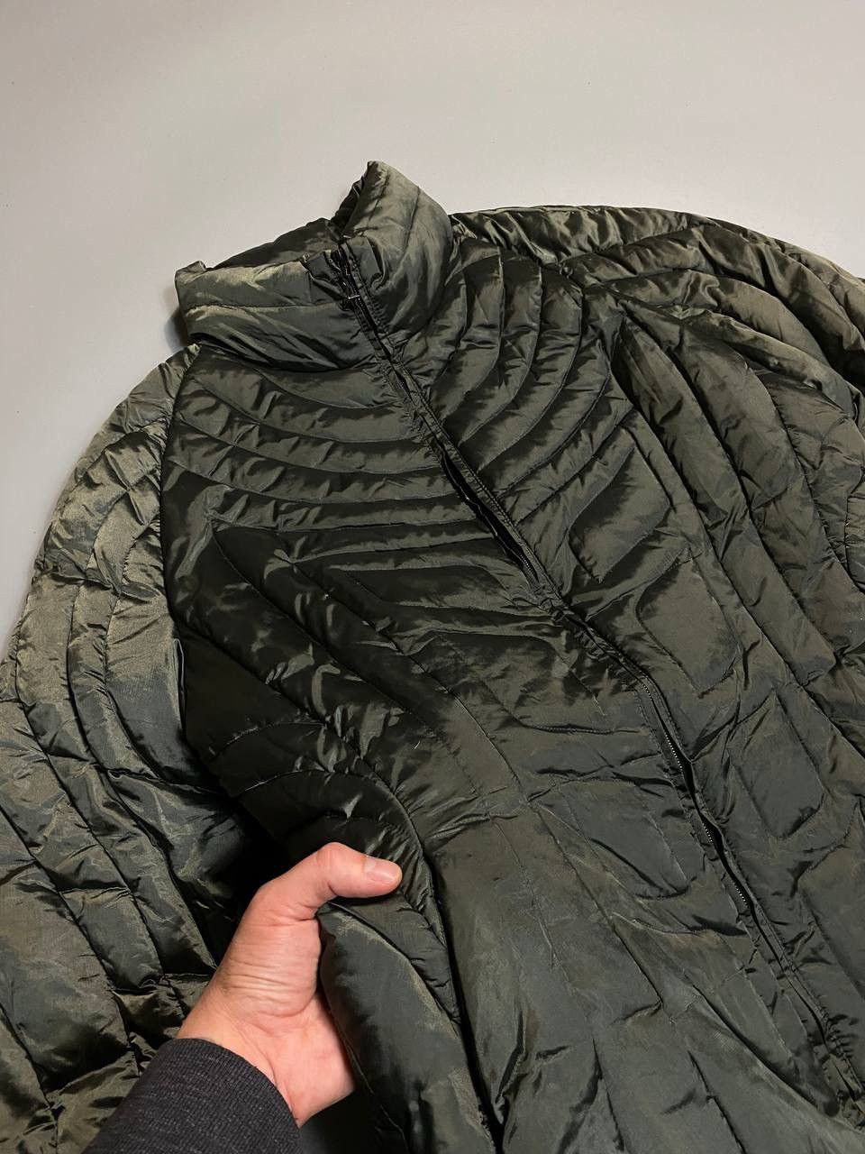 Mugler Thierry Mugler Vntg Panel Seams Shaped Quilting Down Jacket Size M / US 6-8 / IT 42-44 - 4 Thumbnail