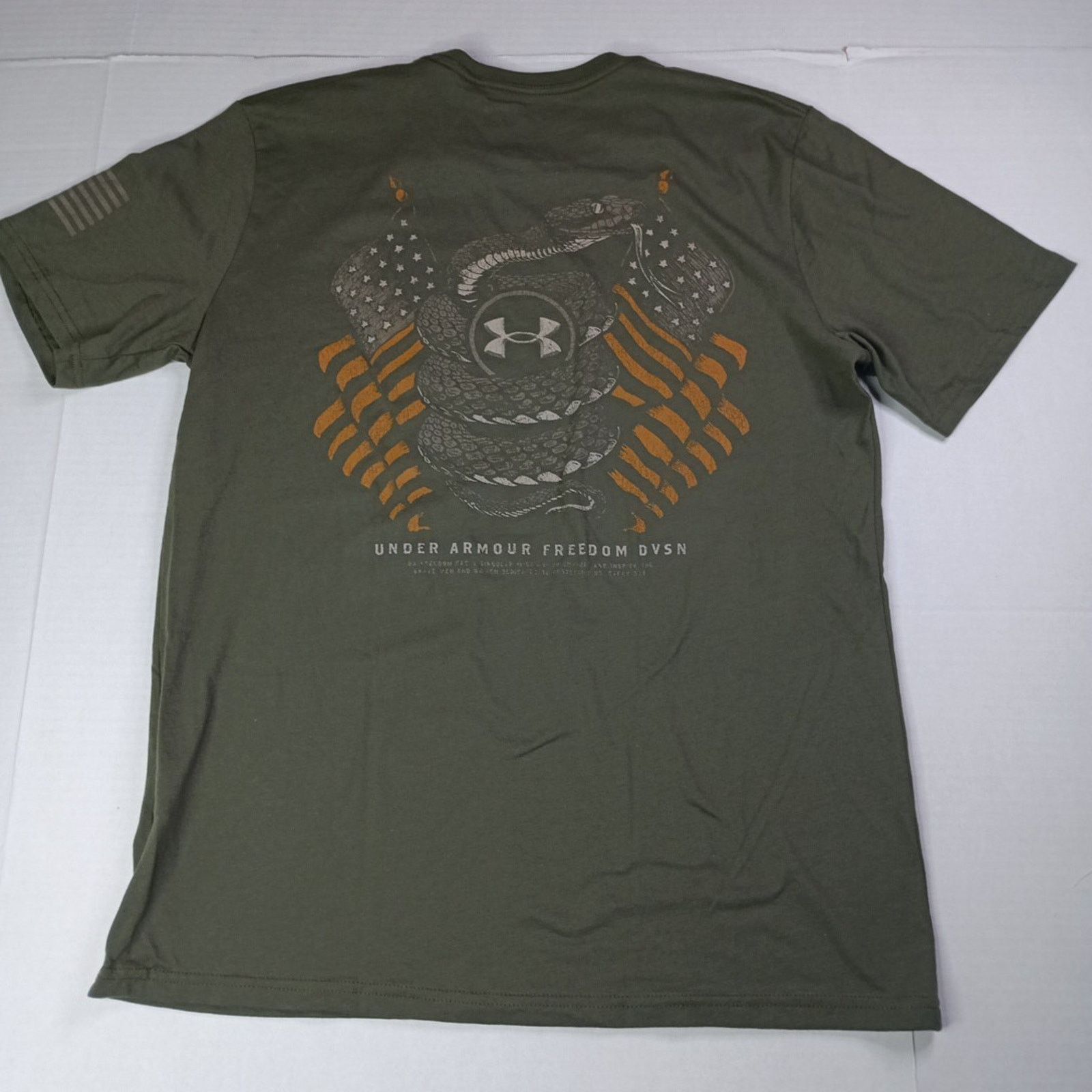Under Armour Under Armour Military Graphic Tee Men's L Freedom T-Shirt Size US L / EU 52-54 / 3 - 1 Thumbnail