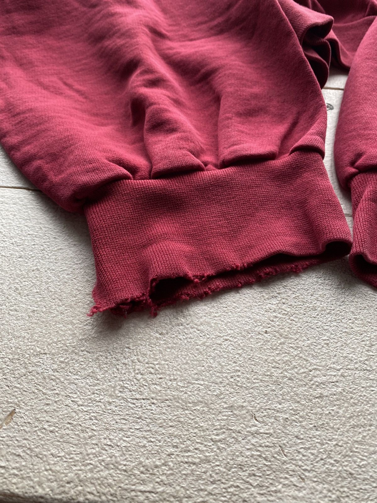 Nike × Vintage 🔥90s Nike Big Logo Swoosh Red Oversized Sweatshirt y2k rare Size US XL / EU 56 / 4 - 9 Thumbnail