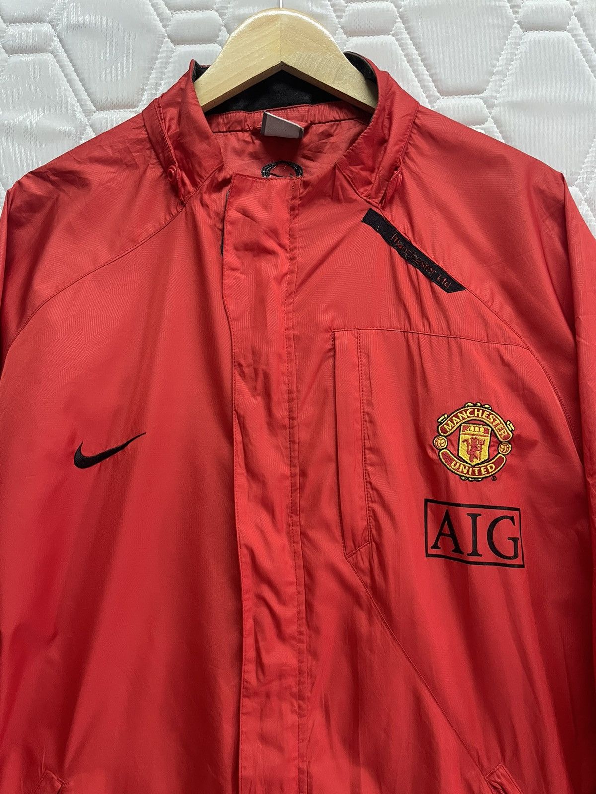 Nike VINTAGE 07/08 CR7 MANCHESTER UNITED COACH JACKET Size US XL / EU 56 / 4 - 3 Thumbnail