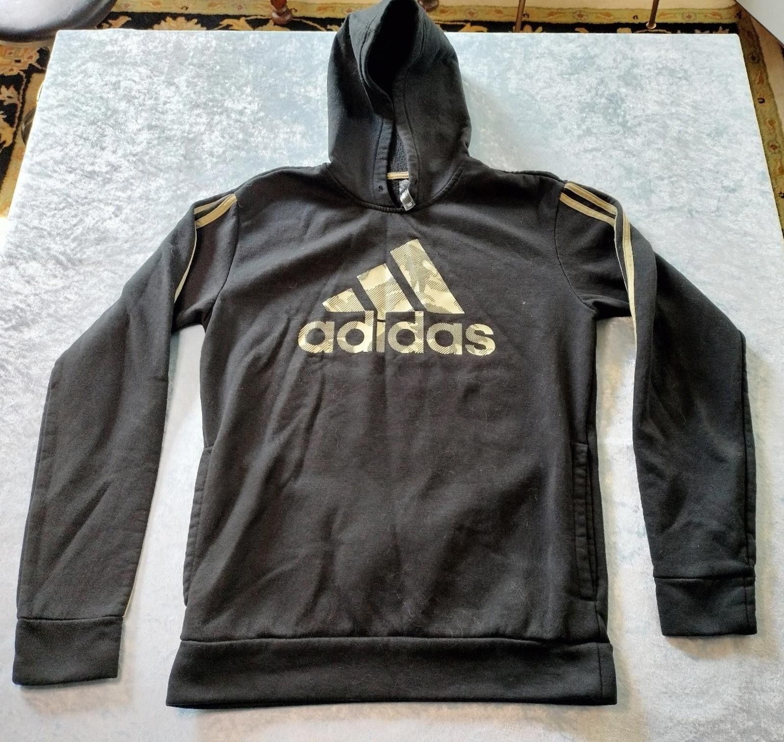 Adidas Adidas Black Hoodie S Size US S / EU 44-46 / 1 - 3 Thumbnail