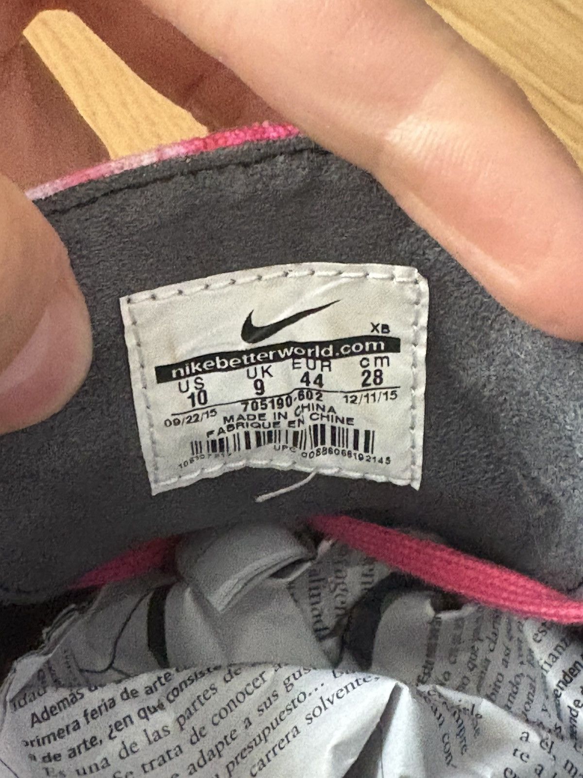 Nike Nike SB Zoom Stefan Janoski Canvas Premium Cherry Blossom Size US 10 / EU 43 - 7 Thumbnail