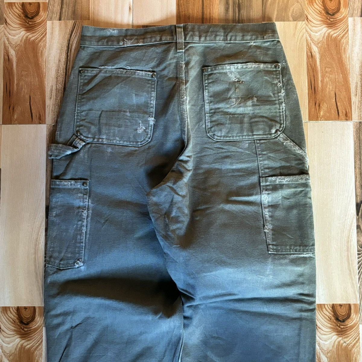 Carhartt Crazy Vintage Faded Carhartt Double Knee Pant Size US 30 / EU 46 - 8 Thumbnail