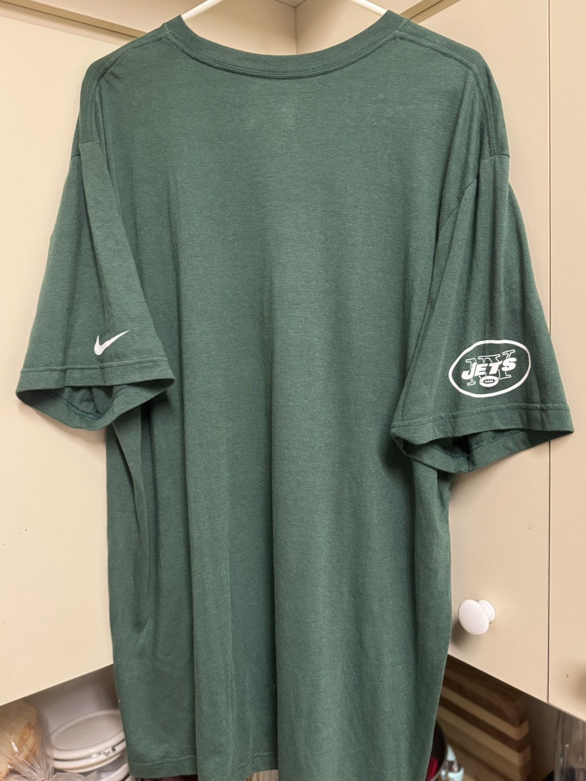 NFL × Nike × Vintage Vintage 2013 New York Jets Retro Tee NFL T-Shirt Tee NWT XXL Size US XXL / EU 58 / 5 - 2 Thumbnail