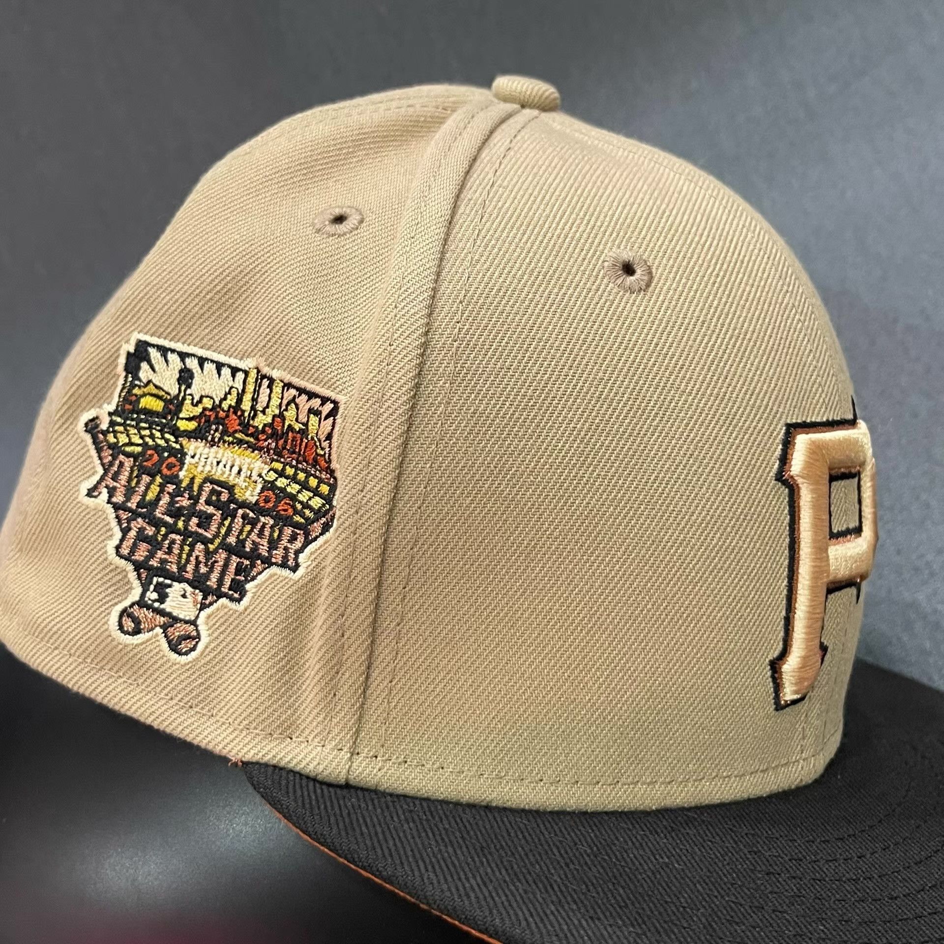 New Era New Era Flat Brim Fitted Cap Q5 Size ONE SIZE - 4 Thumbnail