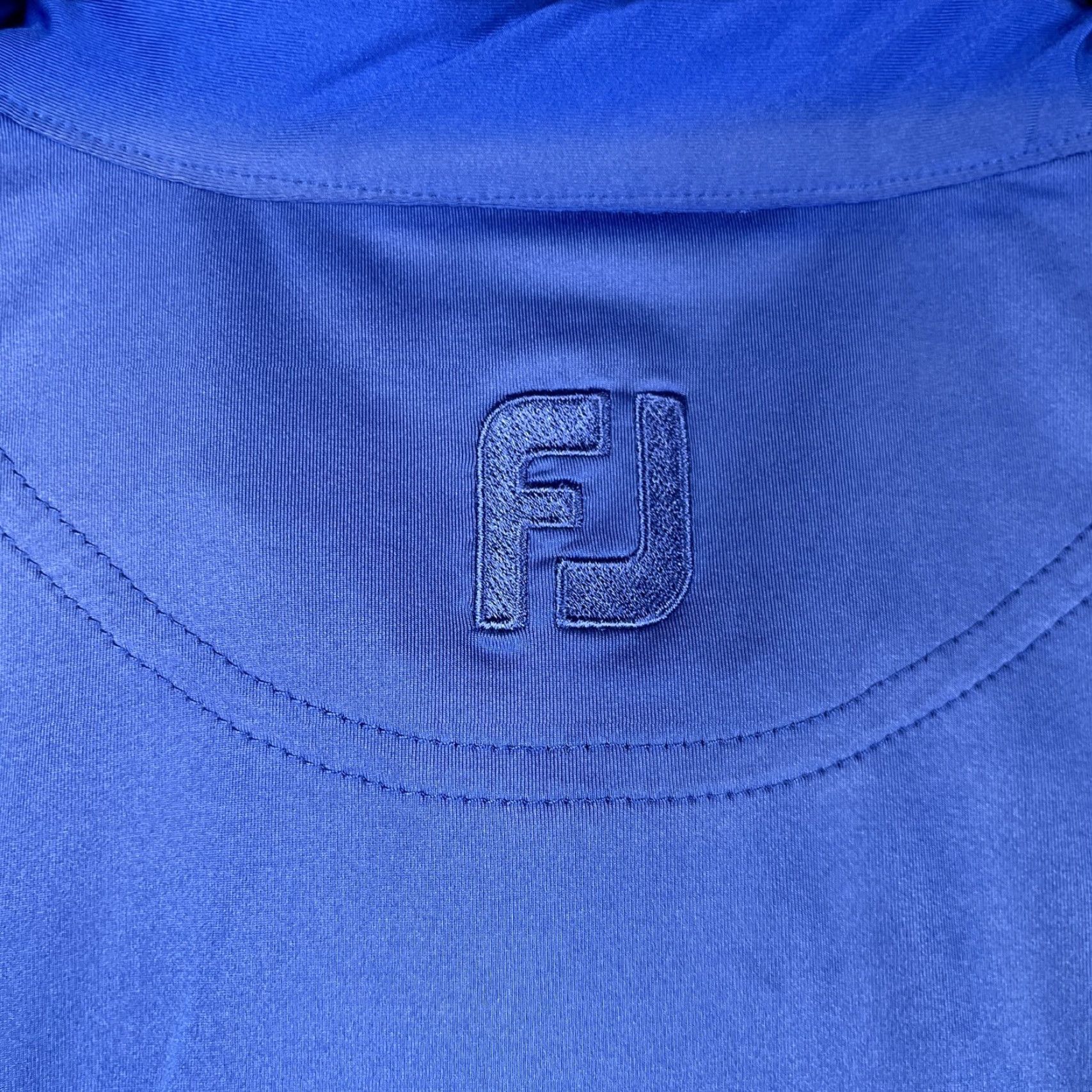 Footjoy Footjoy Polo Shirt Mens M Royal Blue Performance Stretch Golf Shirt Size US M / EU 48-50 / 2 - 6 Thumbnail