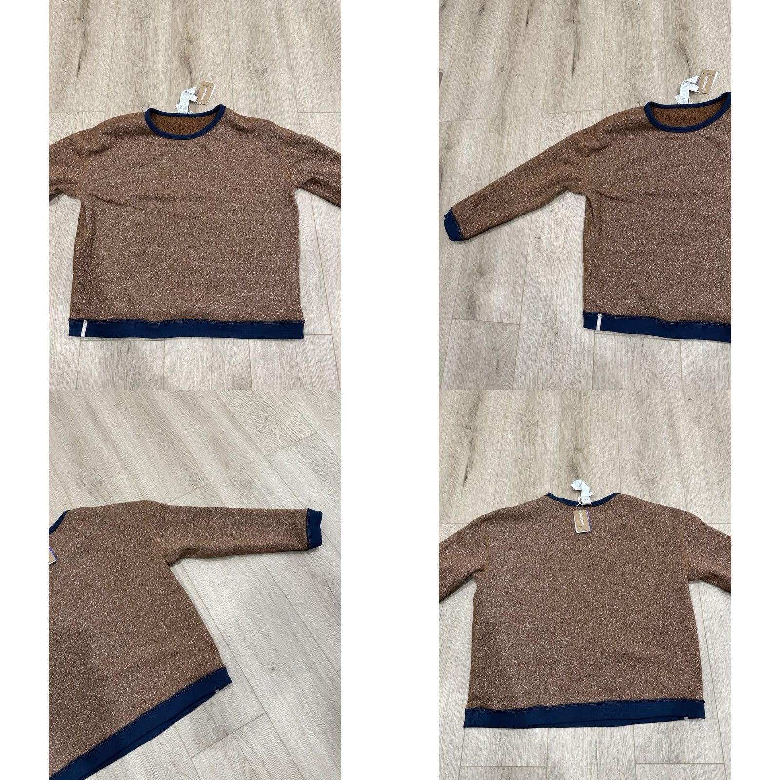 Patagonia Patagonia Sweatshirt Crew Neck Fleece Reversible Relaxed Fit Womens M Brown Size M / US 6-8 / IT 42-44 - 9 Thumbnail