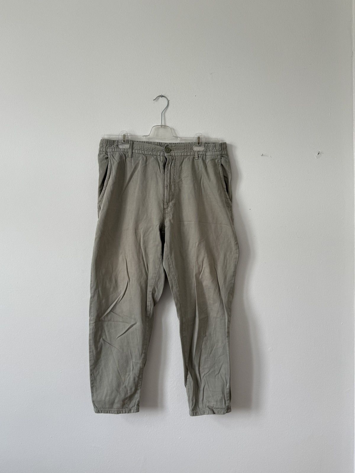 Zara Beige relaxed fit Jeans XL Size US 34 / EU 50 - 1 Thumbnail