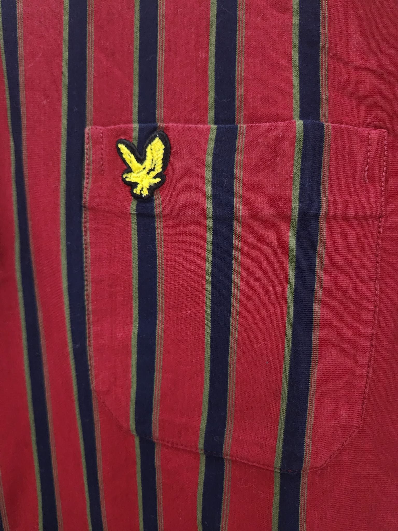 Lyle & Scott × Vintage Vintage Lyle & Scott Polo Shirt Stripe Long Sleeve Size US M / EU 48-50 / 2 - 10 Thumbnail