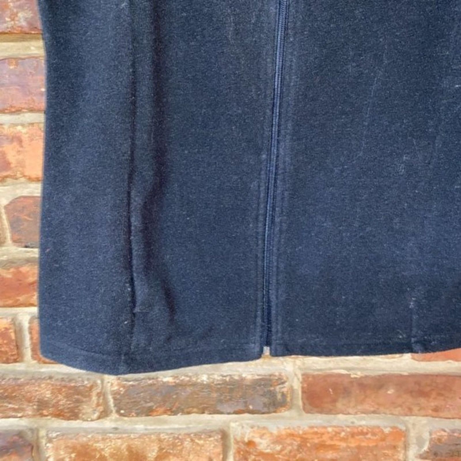 Other Mountain Lake Vintage Black Fleece Full Zip Vest Jacket Size ONE SIZE - 3 Thumbnail