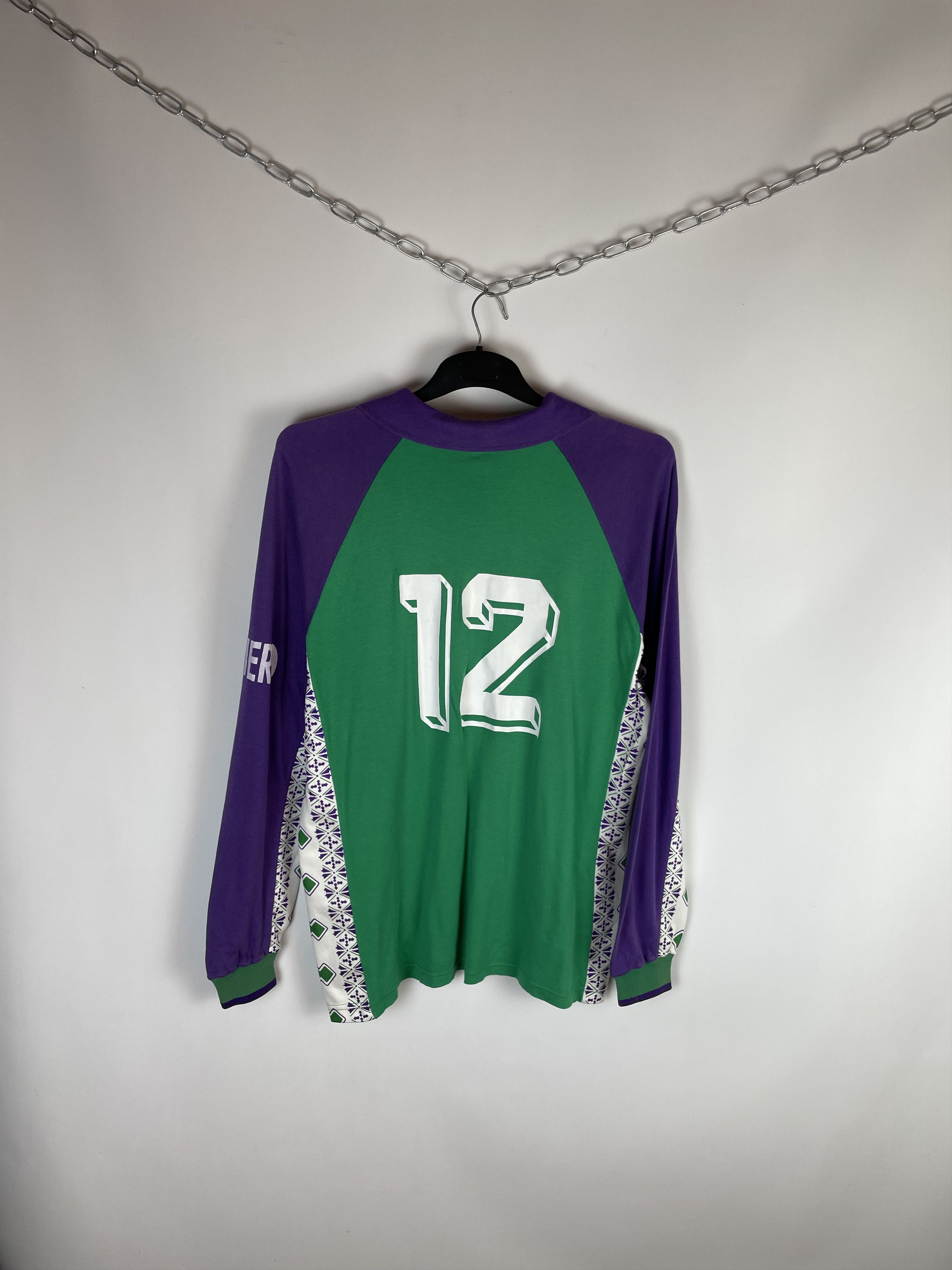 Errea 90s RARE ERREA VINTAGE SHIRT JERSEY FOOTBALL Size US XL / EU 56 / 4 - 9 Thumbnail