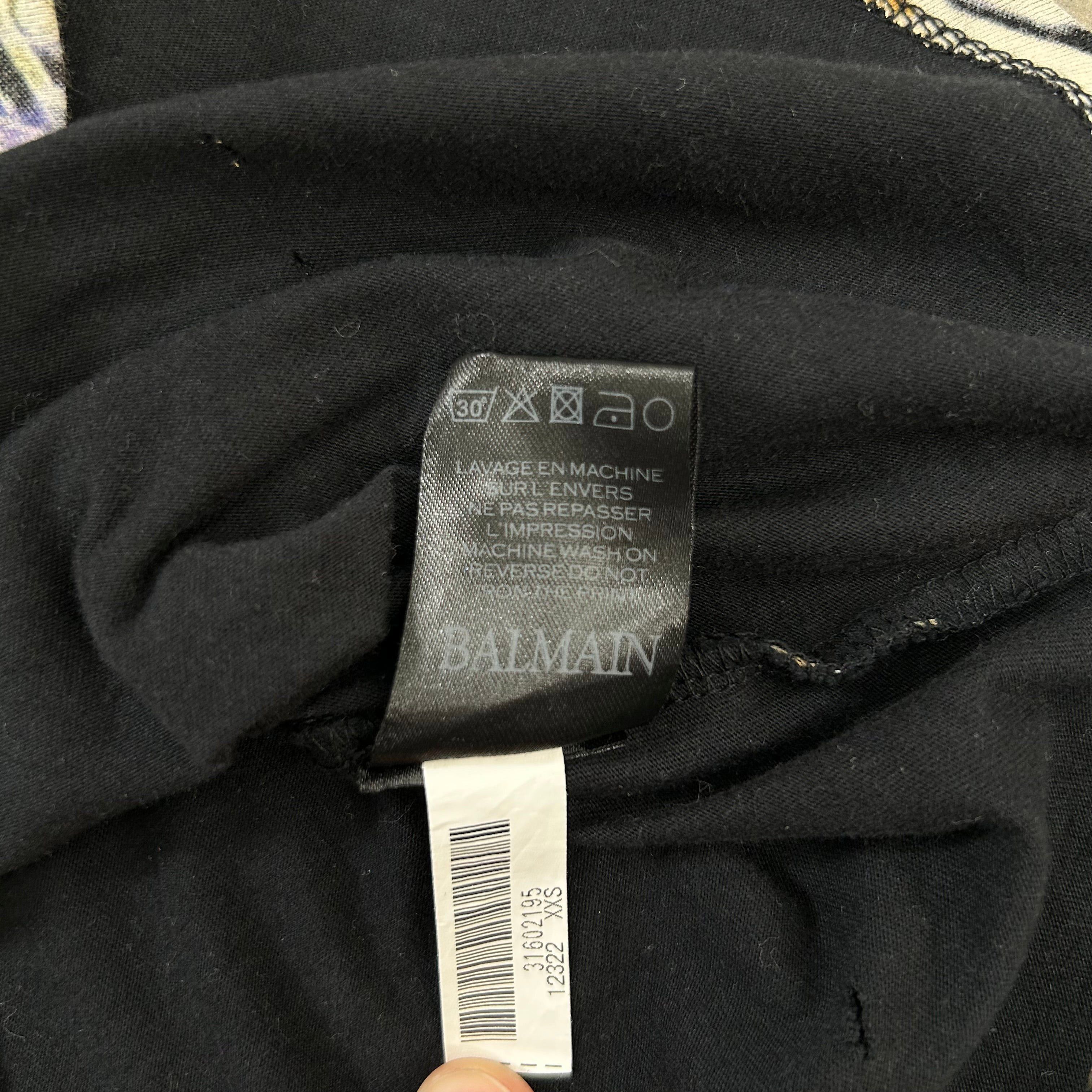 Balmain Balmain Distressed Snake Graphic Tank Top Size US S / EU 44-46 / 1 - 8 Thumbnail
