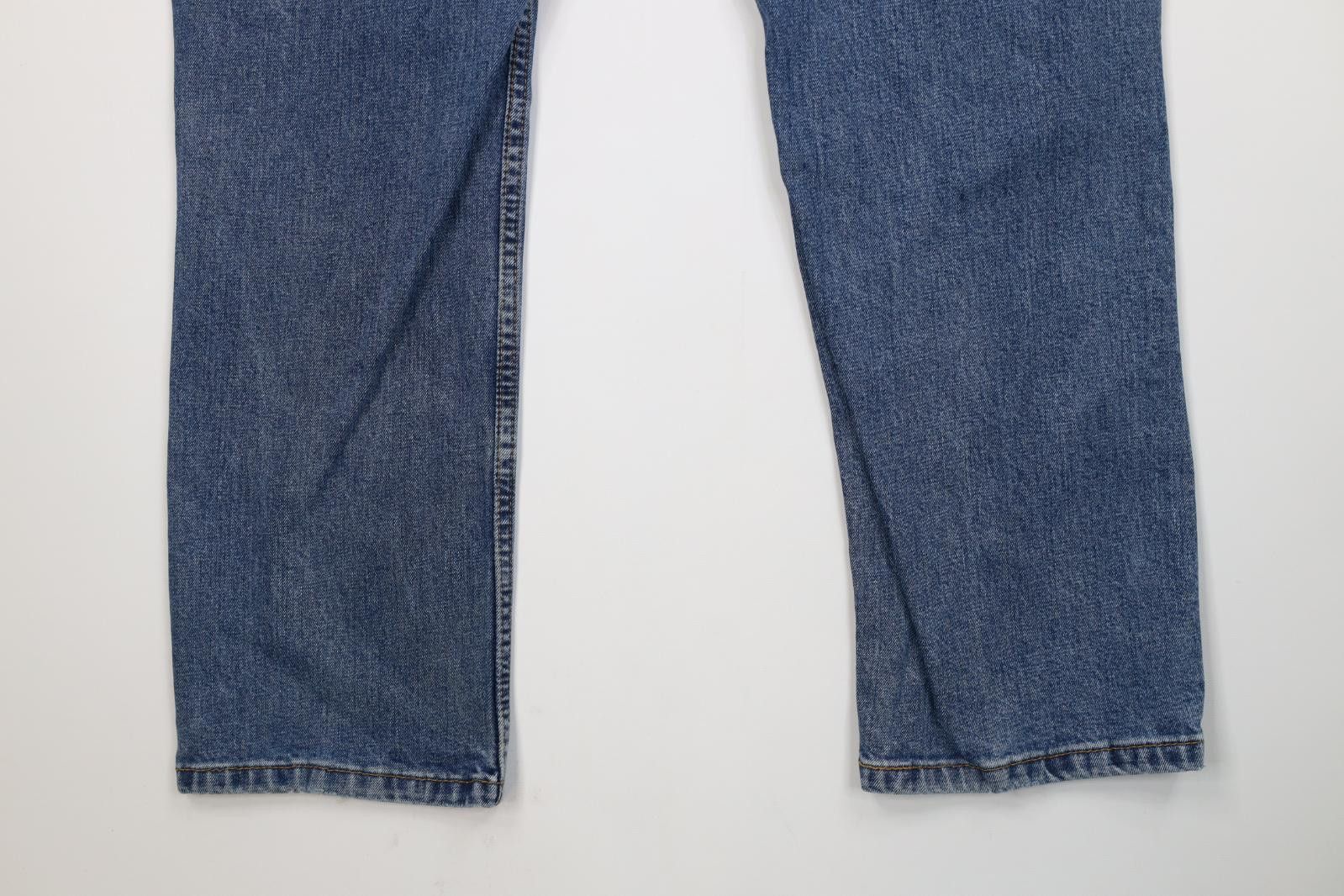 Levi's Vintage Y2K Levis 514 Stretch Straight Leg Denim Jeans Blue Size US 36 / EU 52 - 14 Thumbnail