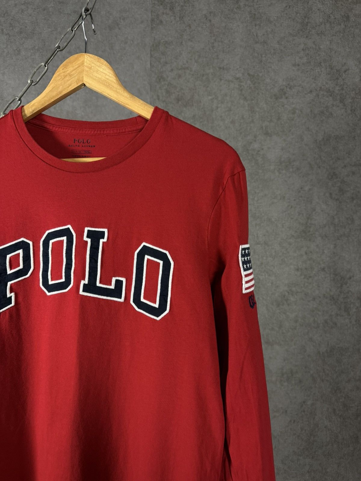Polo Ralph Lauren Polo Ralph Lauren designer center logo longsleeve Size US S / EU 44-46 / 1 - 2 Thumbnail