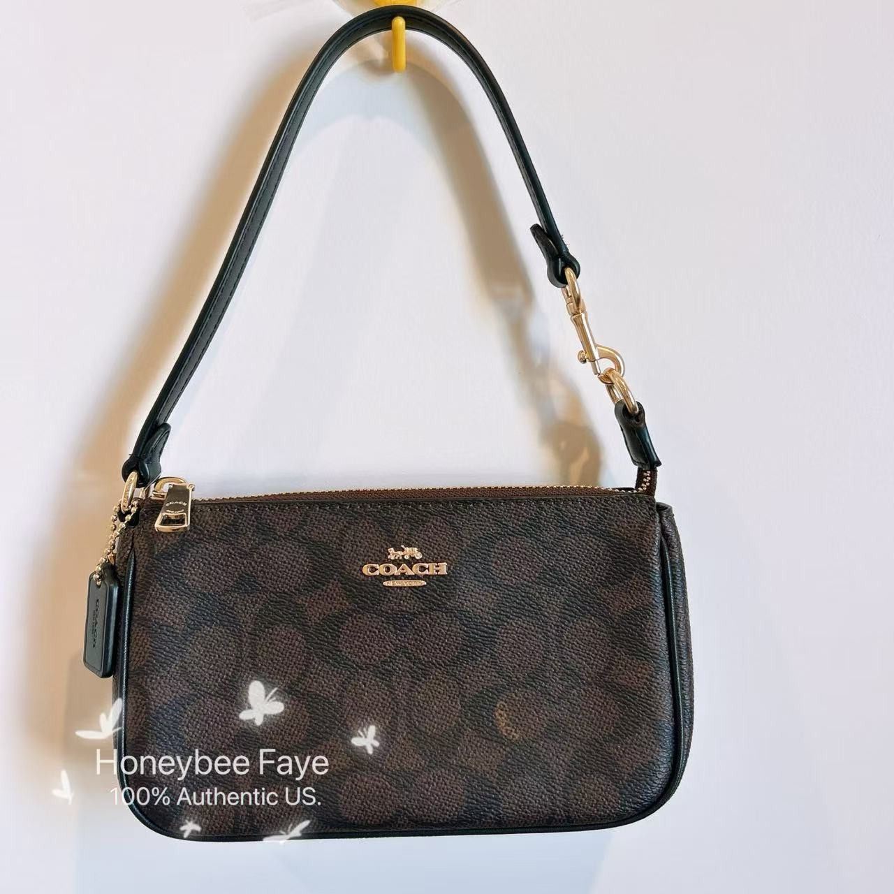 Coach Nolita 19 In Signature Canvas CW426 plus extended chain Size ONE SIZE - 4 Thumbnail