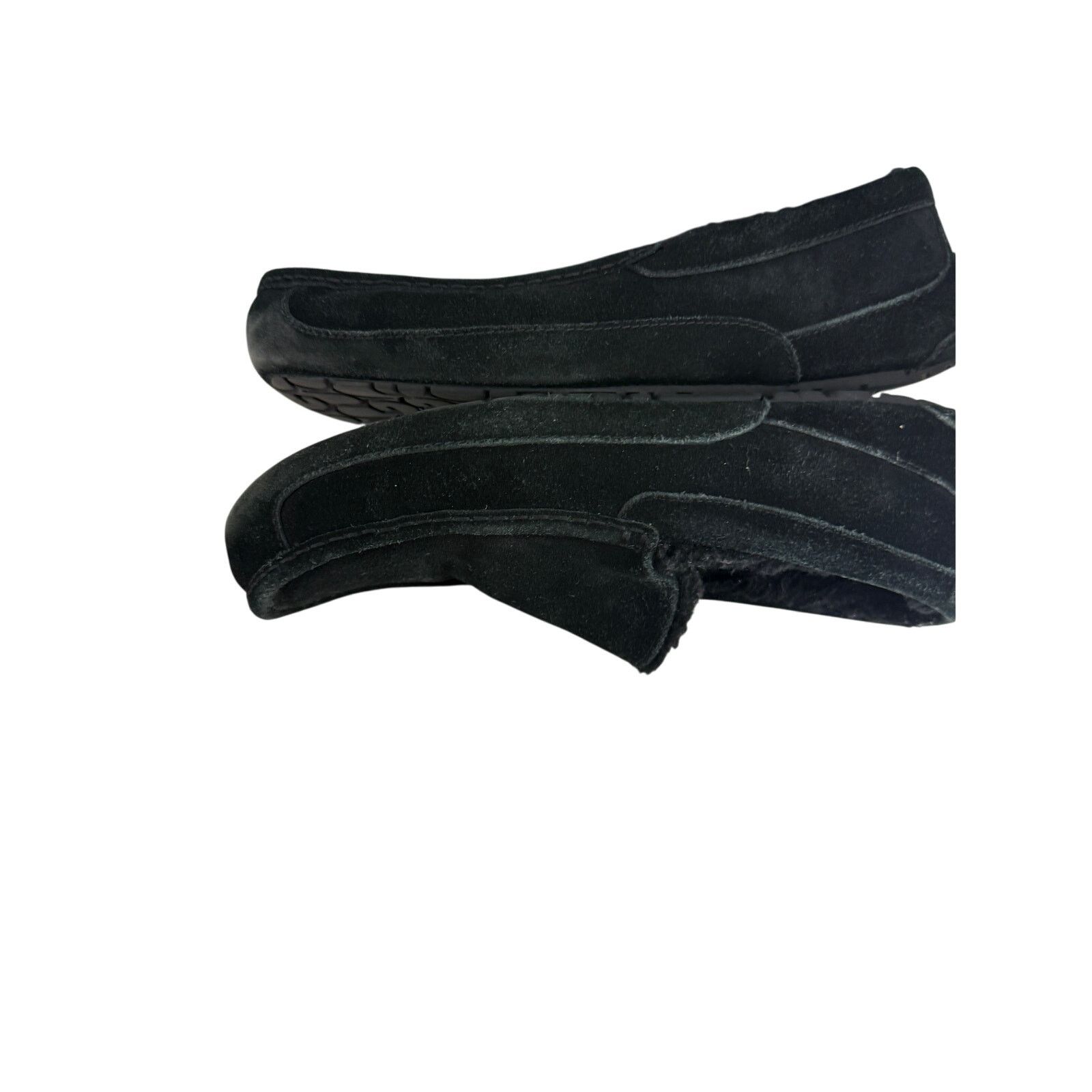 Ugg Ugg Black Suede Mens Ascot Slipper Size 12 Sheepskin Causal Size US 12 / EU 45 - 4 Thumbnail