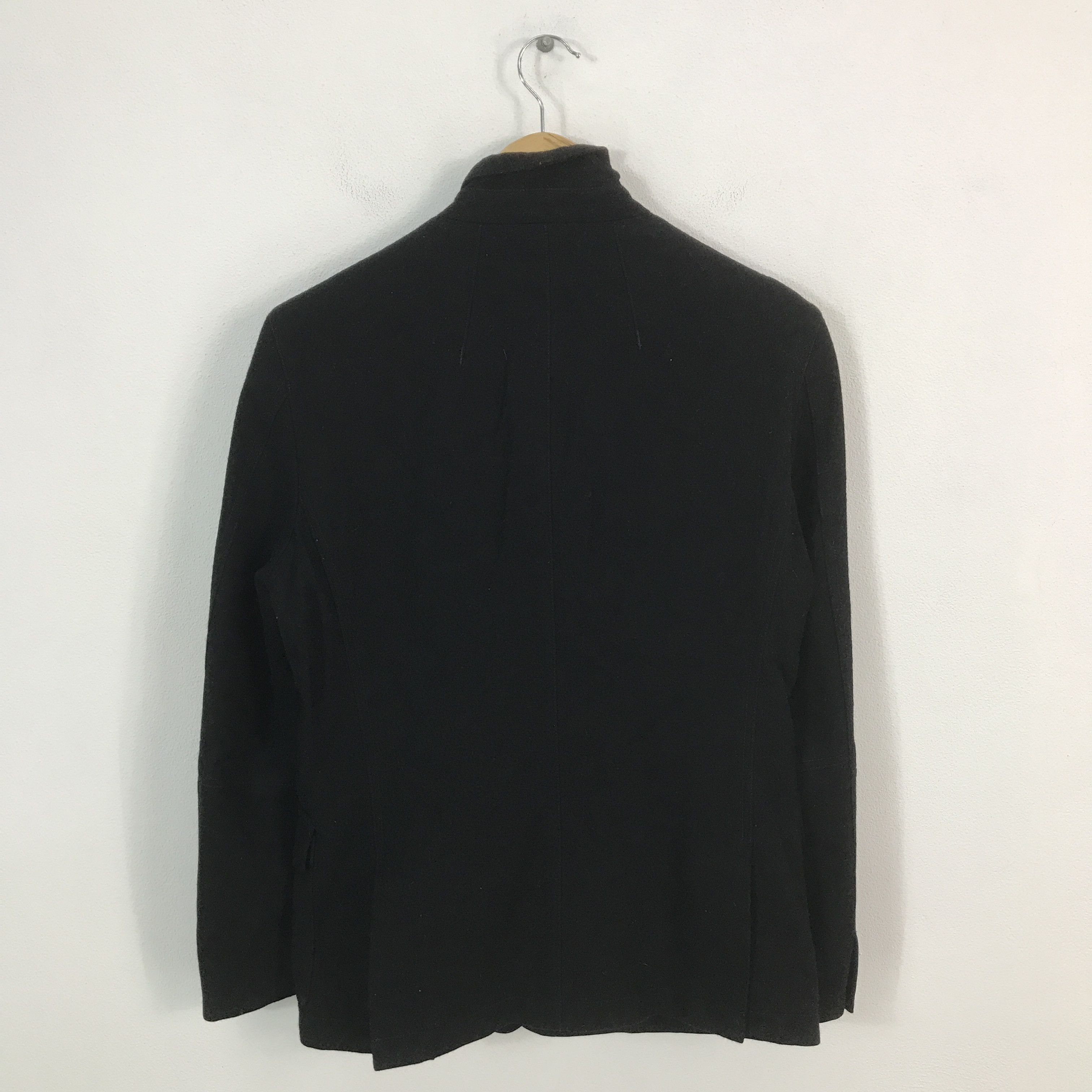 Black Barrett × Japanese Brand × Neil Barrett Black Barrett by Nile Barrett Wool zipper jacket Size US S / EU 44-46 / 1 - 2 Thumbnail