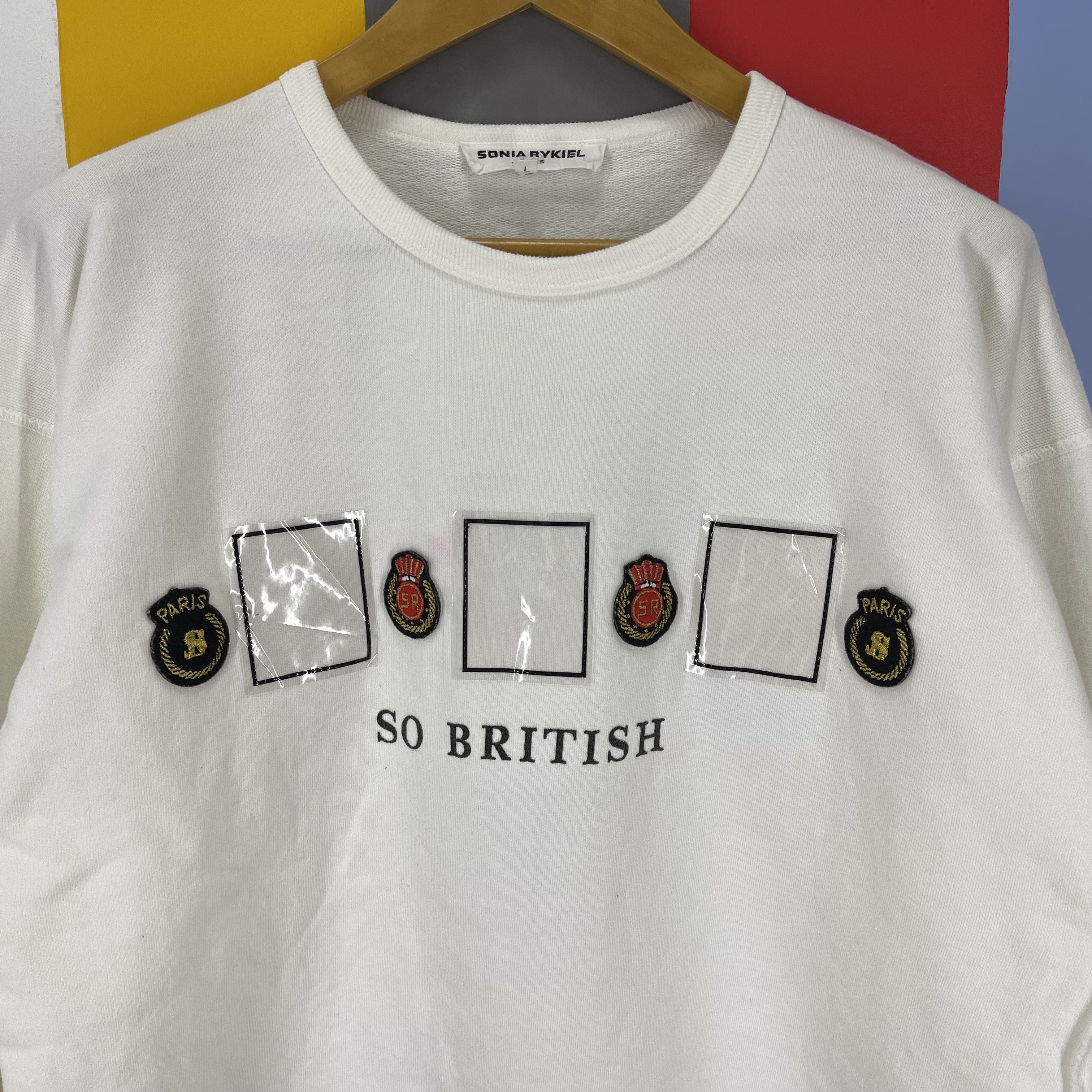 Sonia Rykiel SONIA RYKIEL PARIS Women Sweatshirt #1328/AT Size L / US 10 / IT 46 - 2 Thumbnail