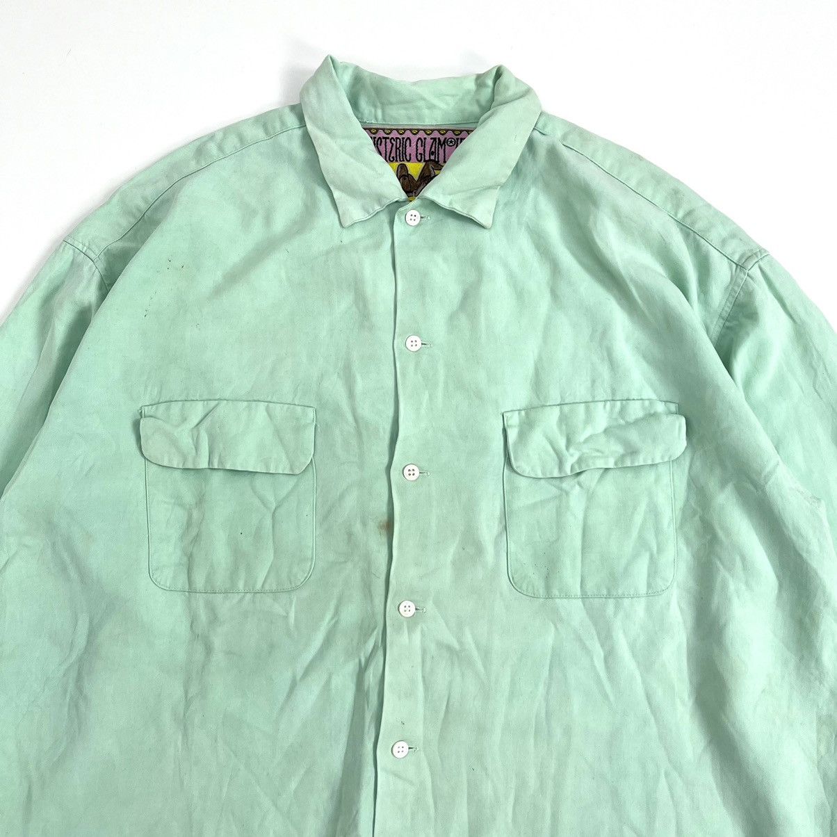 Hysteric Glamour 1980s Vintage Hysteric Glamour Farina Poem Printed Shirt Size US L / EU 52-54 / 3 - 11 Thumbnail