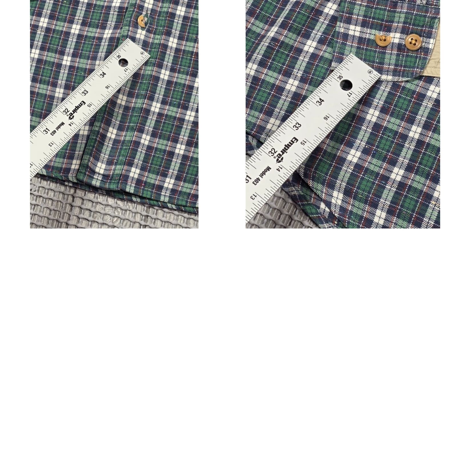 Orvis VTG Orvis Button-Up Mens L Blue Plaid Flannel Southwestern Long Sleeve Shirt Size US L / EU 52-54 / 3 - 10 Thumbnail