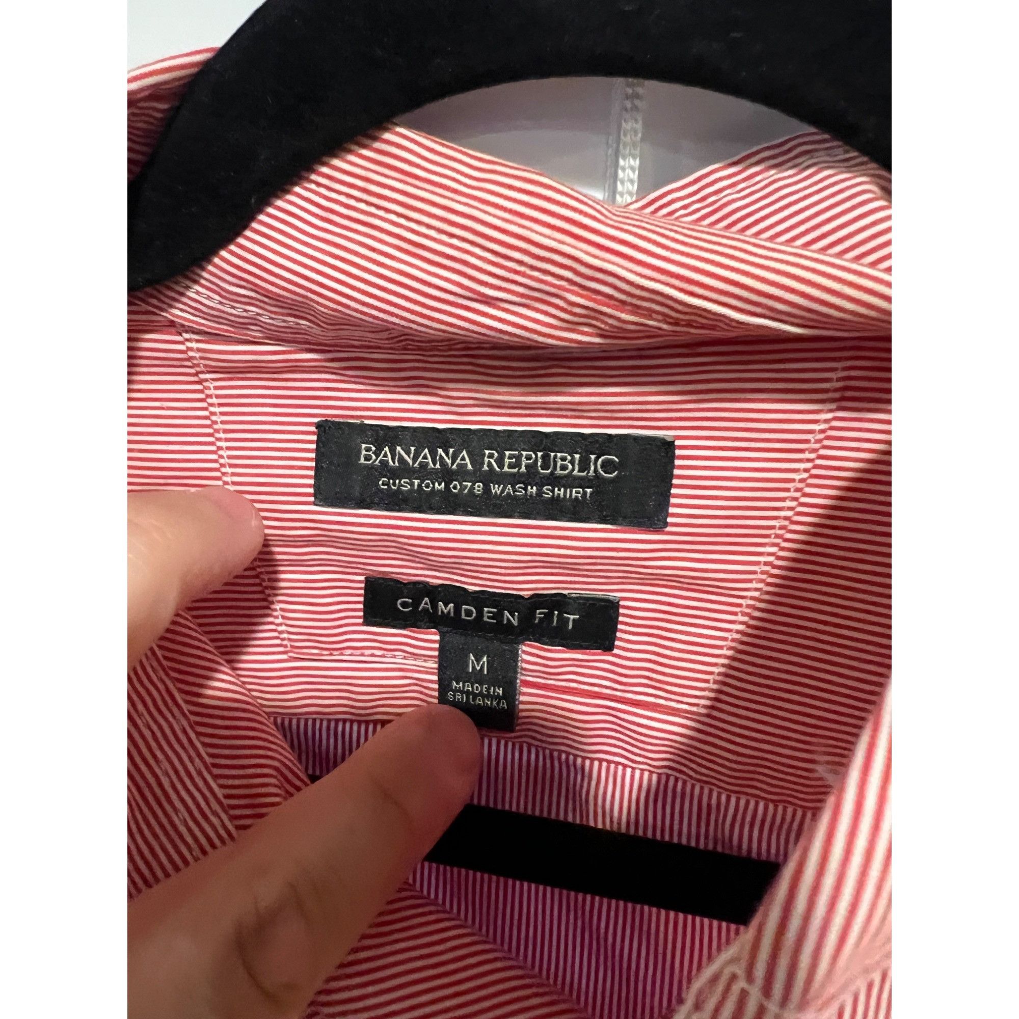 Banana Republic Banana Republic Camden Fit Long Sleeve Button Up Shirt - Siz Size US M / EU 48-50 / 2 - 2 Thumbnail
