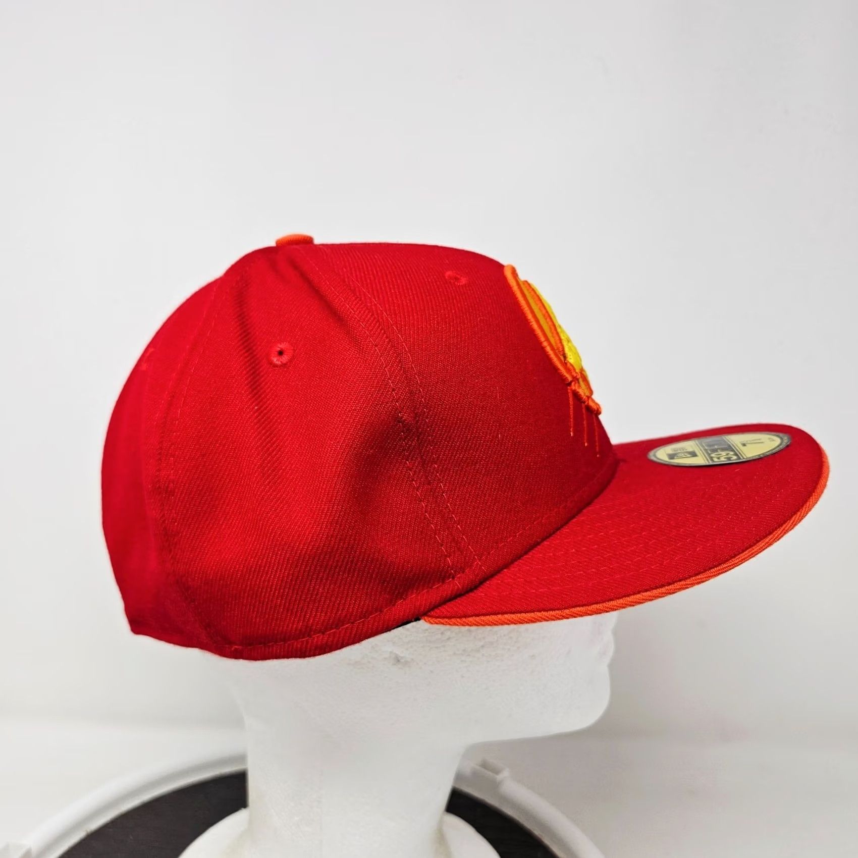 New Era New Era Marvel Comics Fantastic 4 Slash Hat 7 3/8 Red Baseball Cap Mens Cap, Casual, Solid Pattern Size ONE SIZE - 5 Thumbnail
