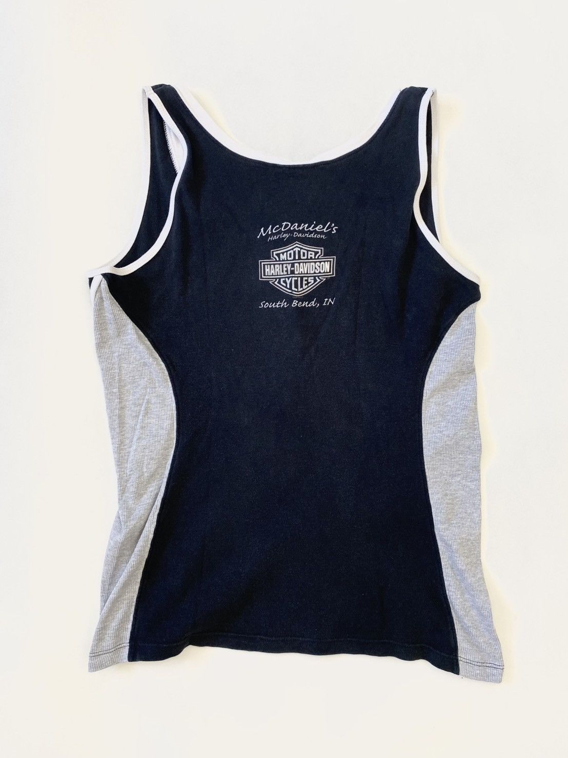 Harley Davidson Crazy Y2K Harley Davidson Half zip Tank Top Size XL / US 12-14 / IT 48-50 - 11 Thumbnail