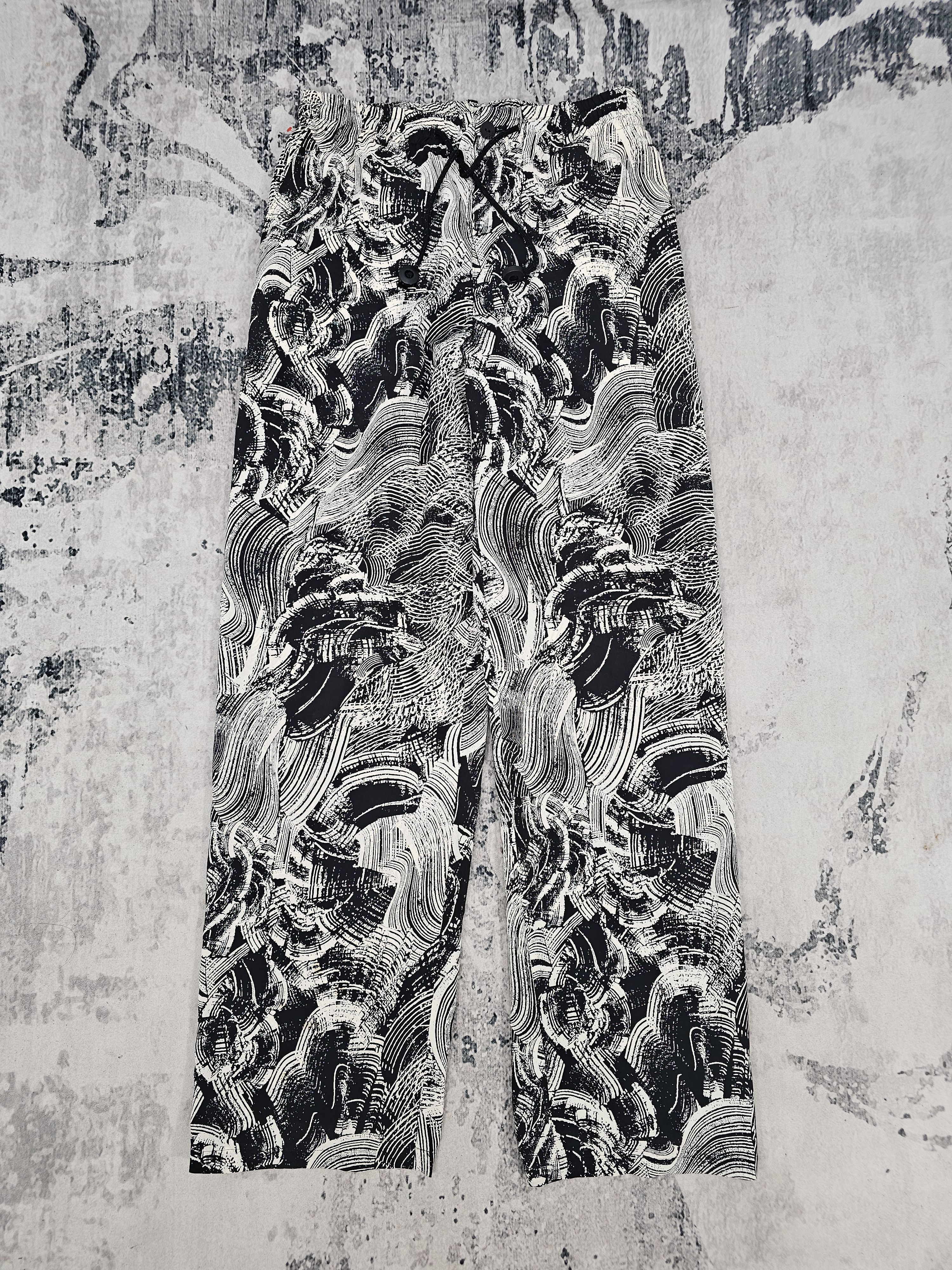 Japanese Brand Vintage Style Polyester Fullprint Art Design Pants JB0269 Size US 33 - 1 Thumbnail