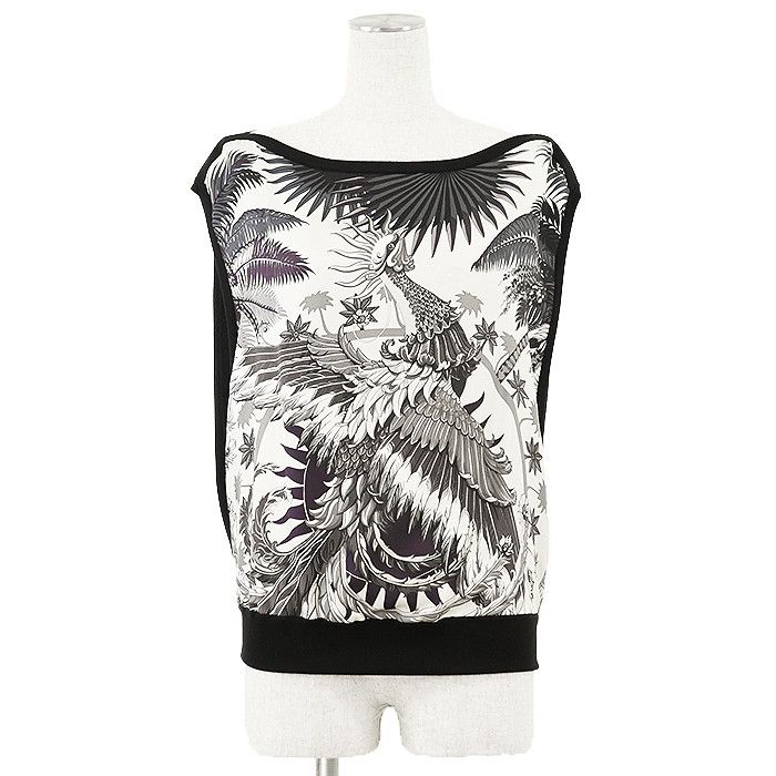 Hermes Hermes Hermes Mythical Phoenix Twillon Knit Sleeveless Top Others Tops DUTY FREE for USA Size ONE SIZE - 1 Thumbnail