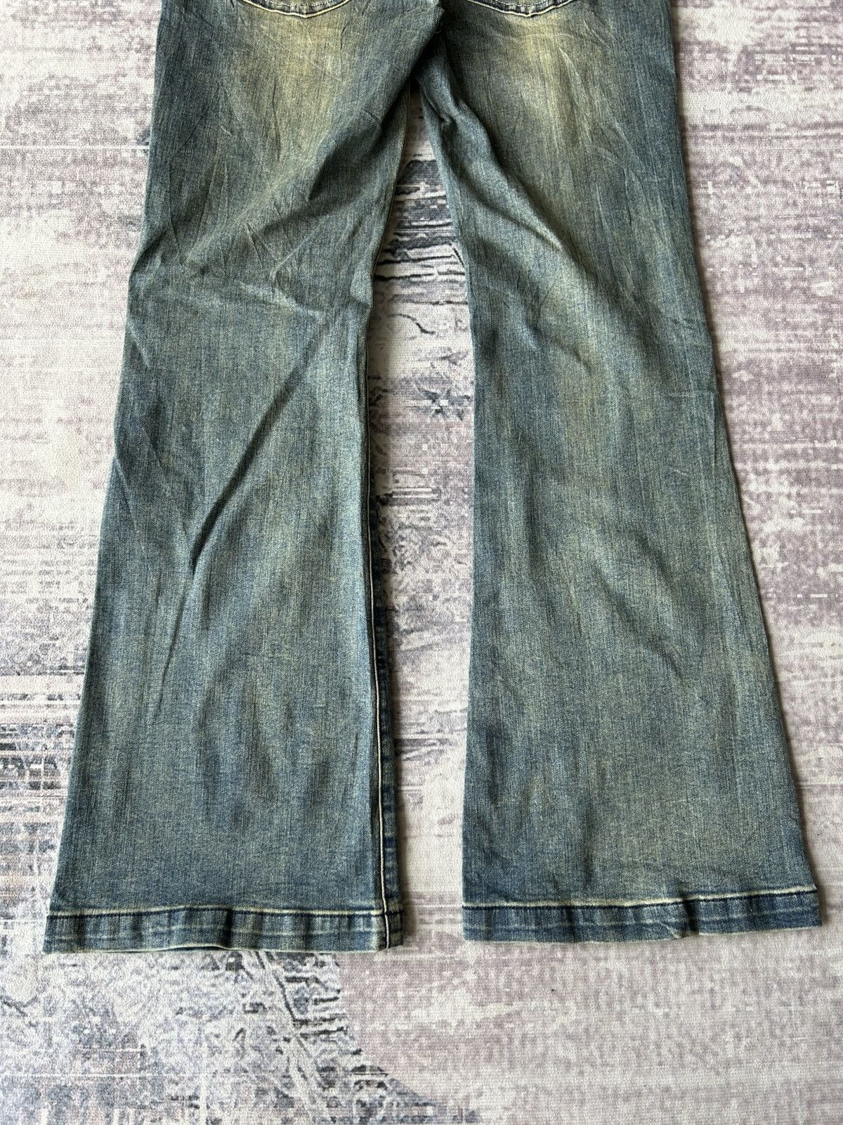 Tornado Mart Y2K Super Flared Amr Jeans Size US 31 - 10 Thumbnail