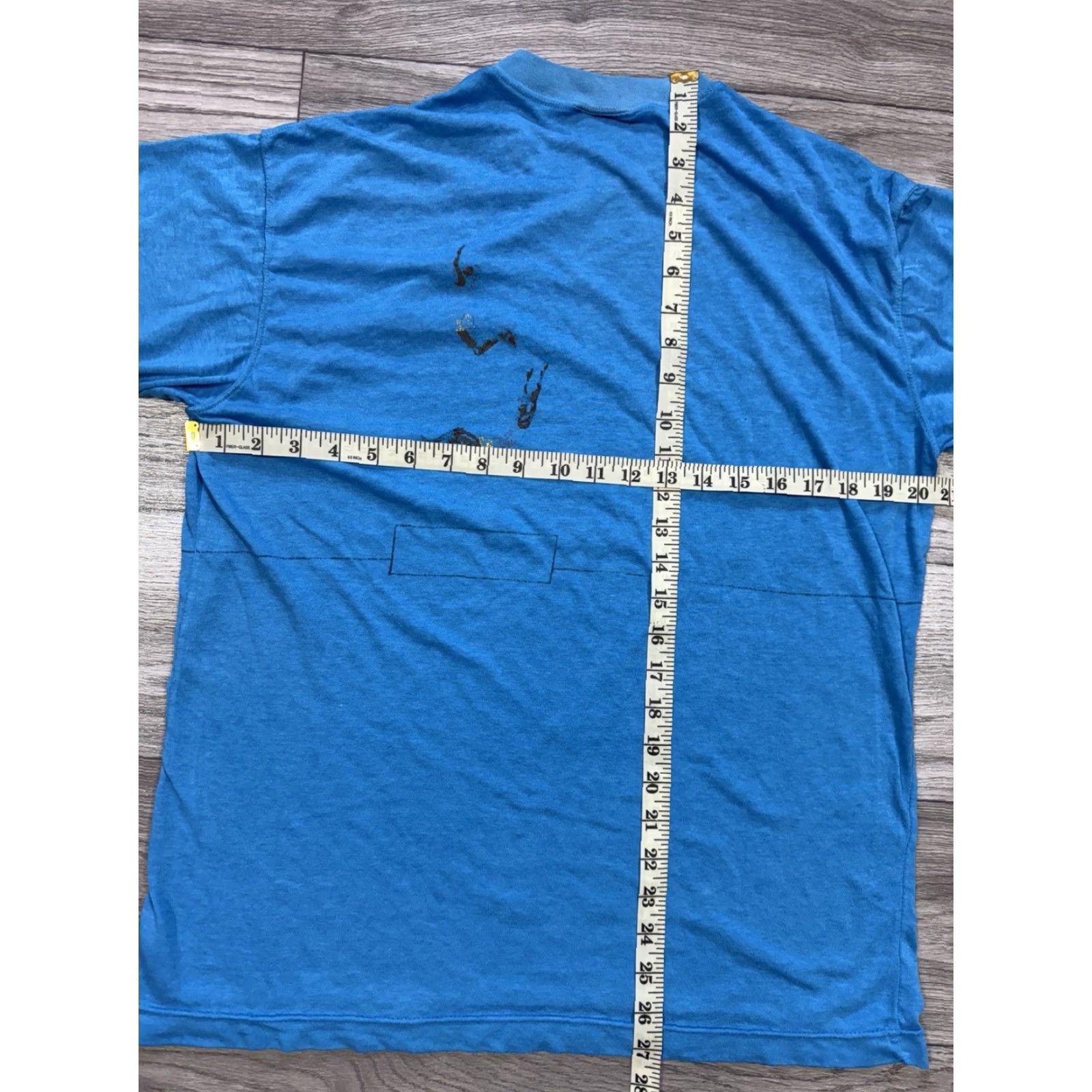 Adidas VINTAGE adidas Pole Vault Logo T-shirt Men’s M Blue 90s Sports Olympic Logo Mens Size US M / EU 48-50 / 2 - 2 Thumbnail