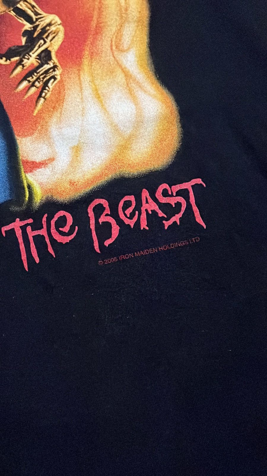 Band Tees × Vintage Vintage 2005 Iron Maiden T shirt Long Sleeve Size US M / EU 48-50 / 2 - 3 Thumbnail