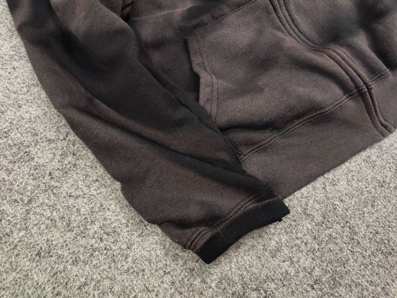 Apex One Vintage 90's Aphex Twin Logo Sun Faded Boxy Blank Zip Hoodie Size US M / EU 48-50 / 2 - 7 Thumbnail