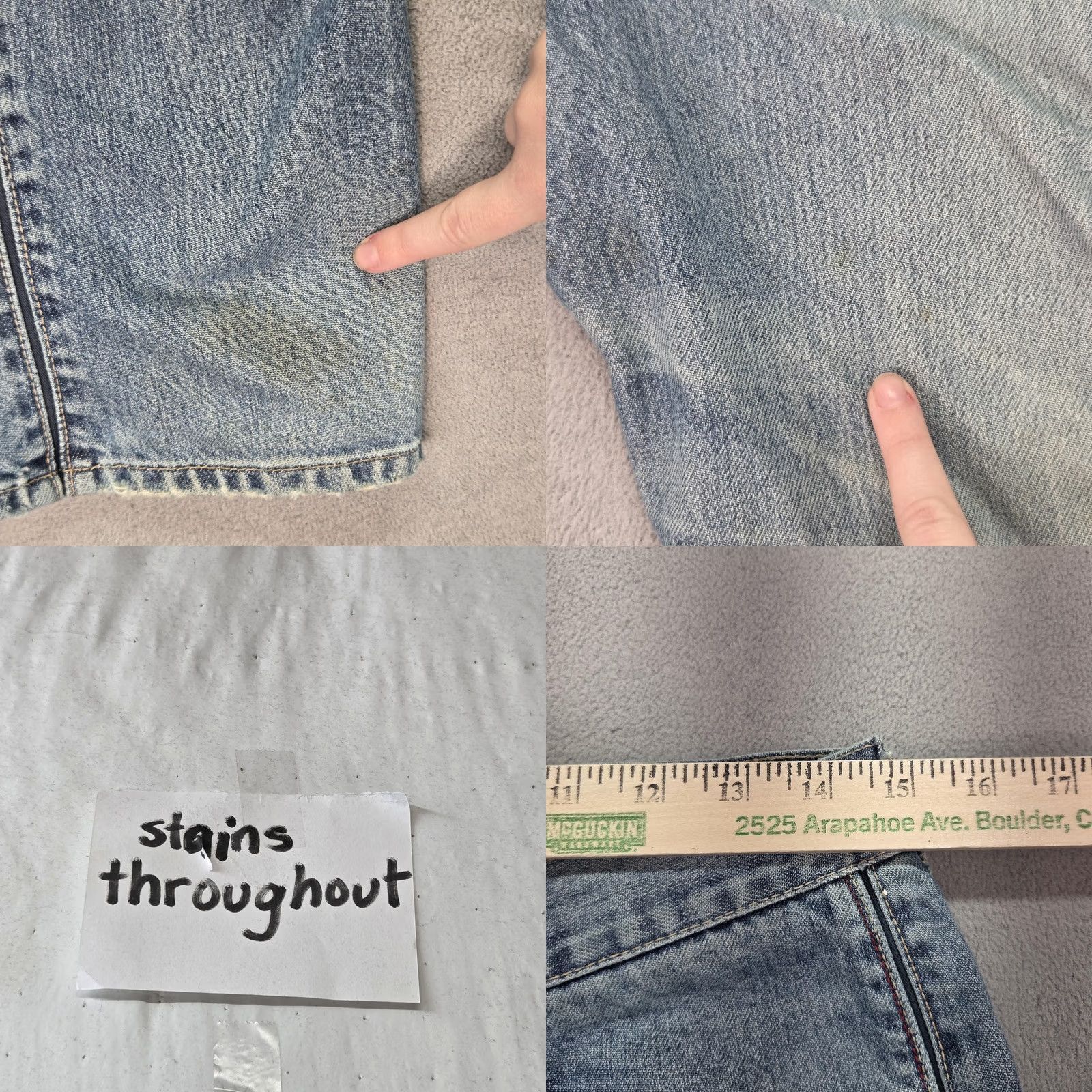 Levi's Levi’S Engineered Jeans Men Twisted Wide Leg Baggy Loose Fits 29x29 Size US 29 - 9 Thumbnail