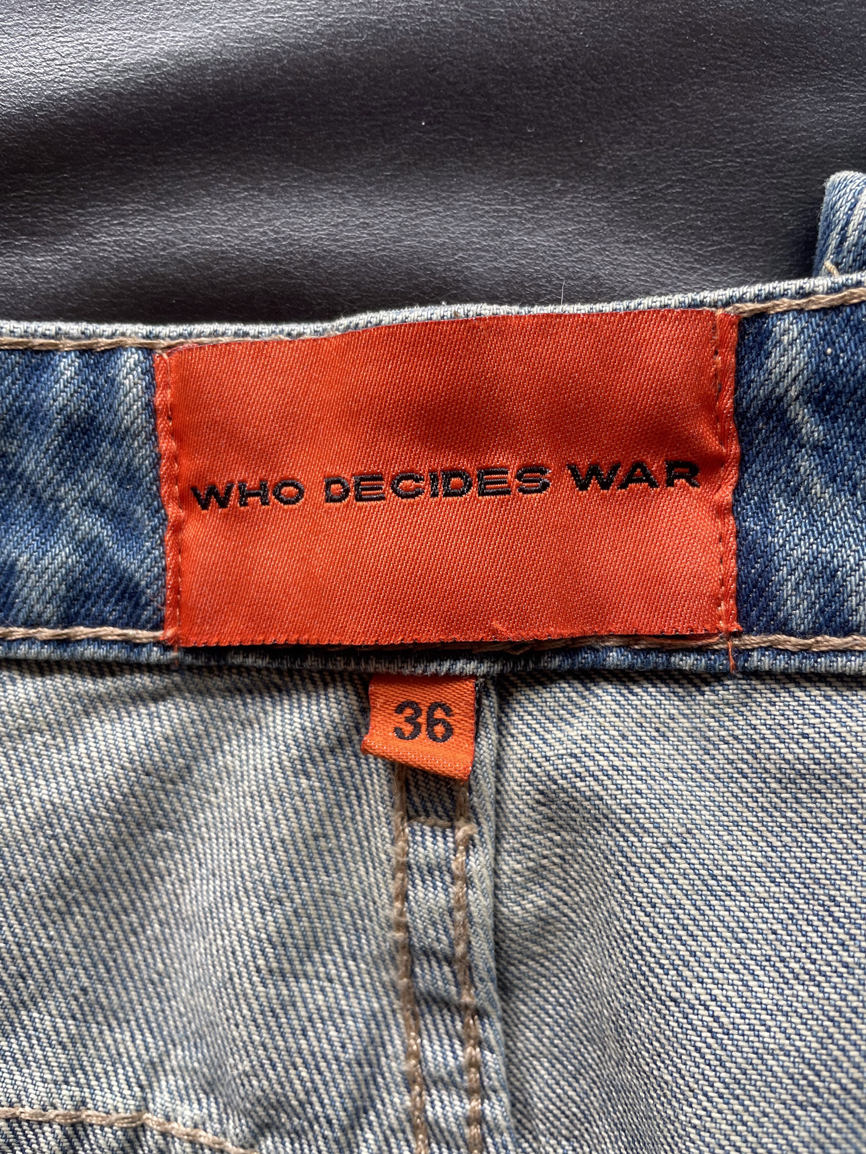 Who Decides War Arch Knee Cargo Jeans Size US 36 / EU 52 - 19 Thumbnail