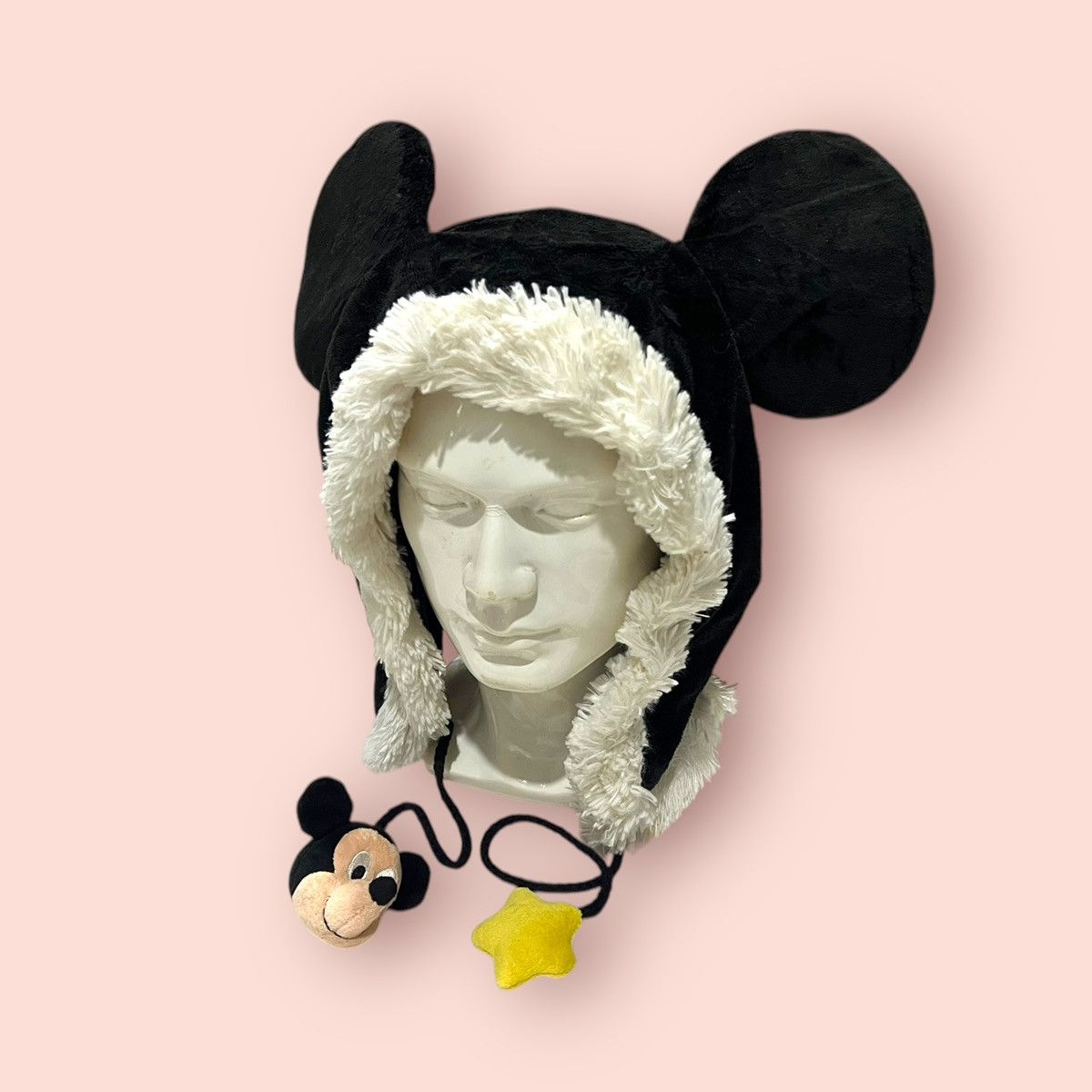 Disney × Japanese Brand × Mickey Mouse VINTAGE DISNEY CHARACTER MICKEY MOUSE EARS HAT Size ONE SIZE - 5 Thumbnail