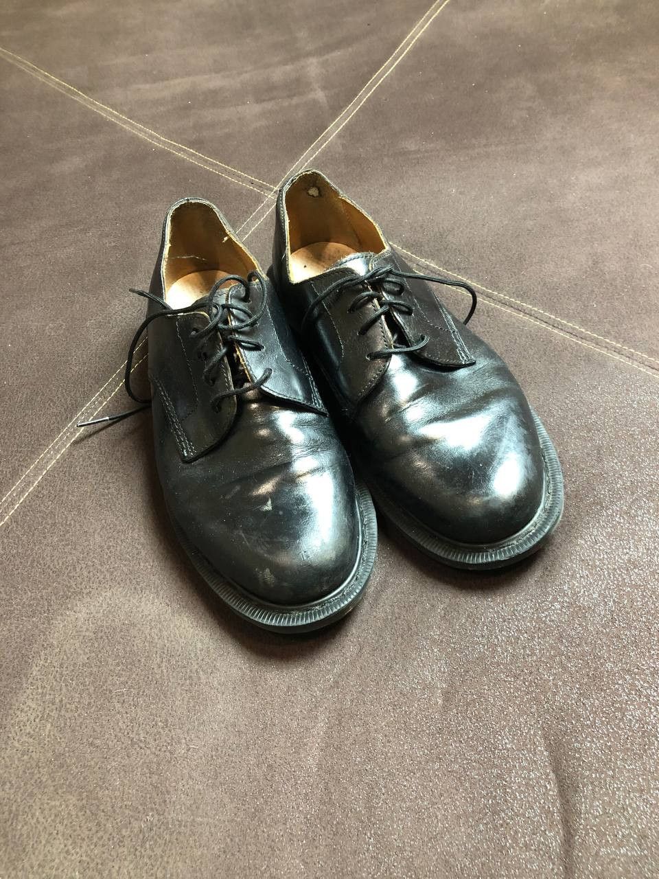 Dr. Martens 1461 Mono Smooth Leather Oxford Shoes in black