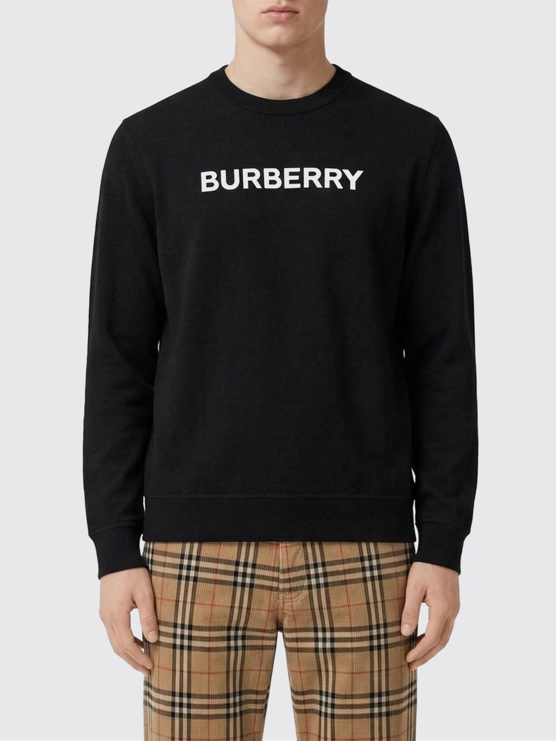 Burberry Burberry Sweatshirt Men Black Size US XS / EU 42 / 0 - 1 Thumbnail