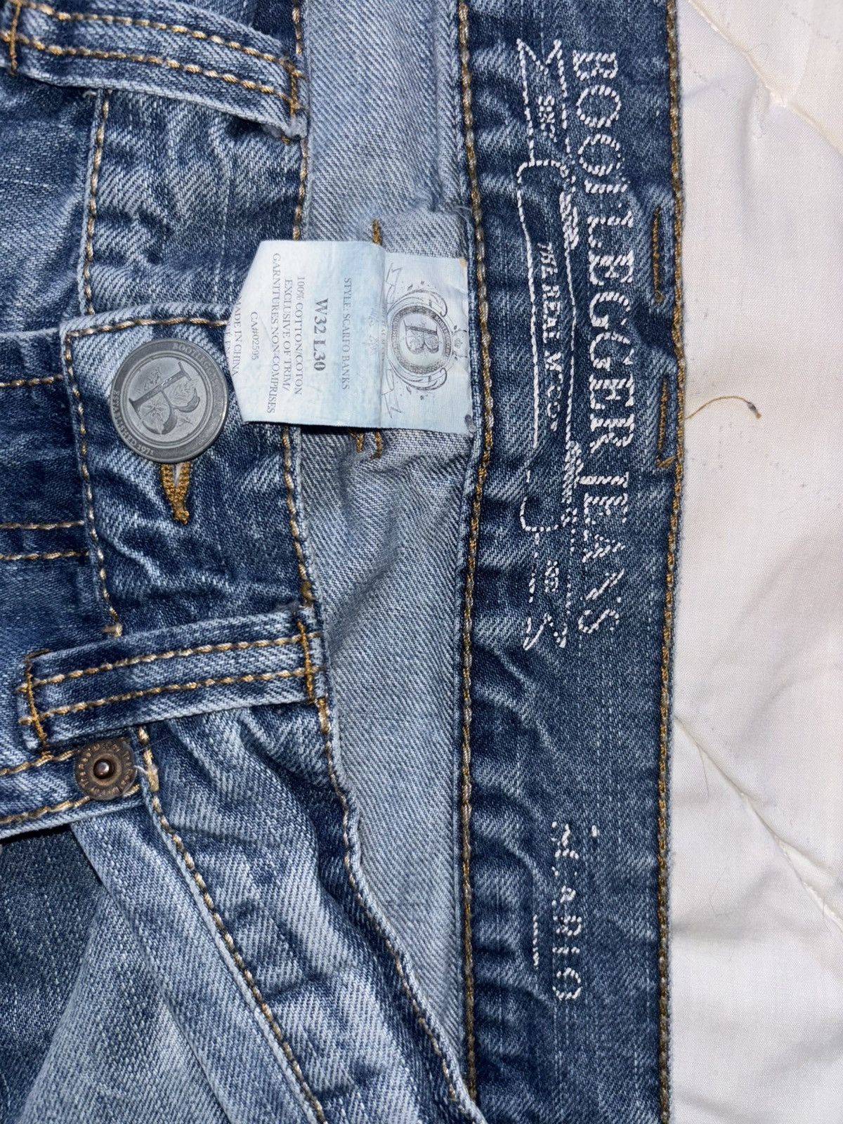Vintage Bootlegger Brand Ripped Jeans Size US 32 / EU 48 - 3 Thumbnail