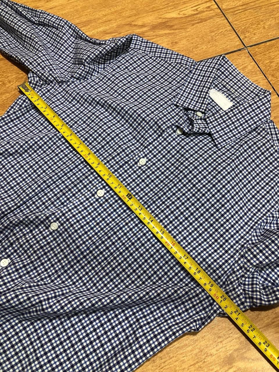 Prada Vintage Prada Checkered Button Up Shirt Size M Size US M / EU 48-50 / 2 - 11 Thumbnail