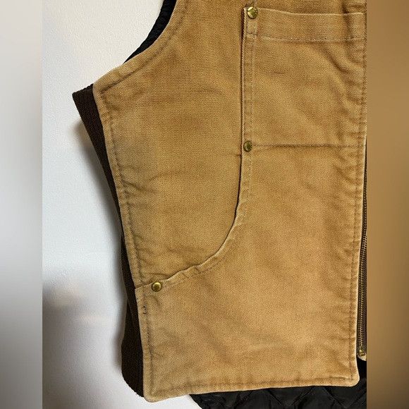 Other Tough Duck Made in Canada Work Vest - Tan Canvas - Size S Size S / US 4 / IT 40 - 5 Thumbnail
