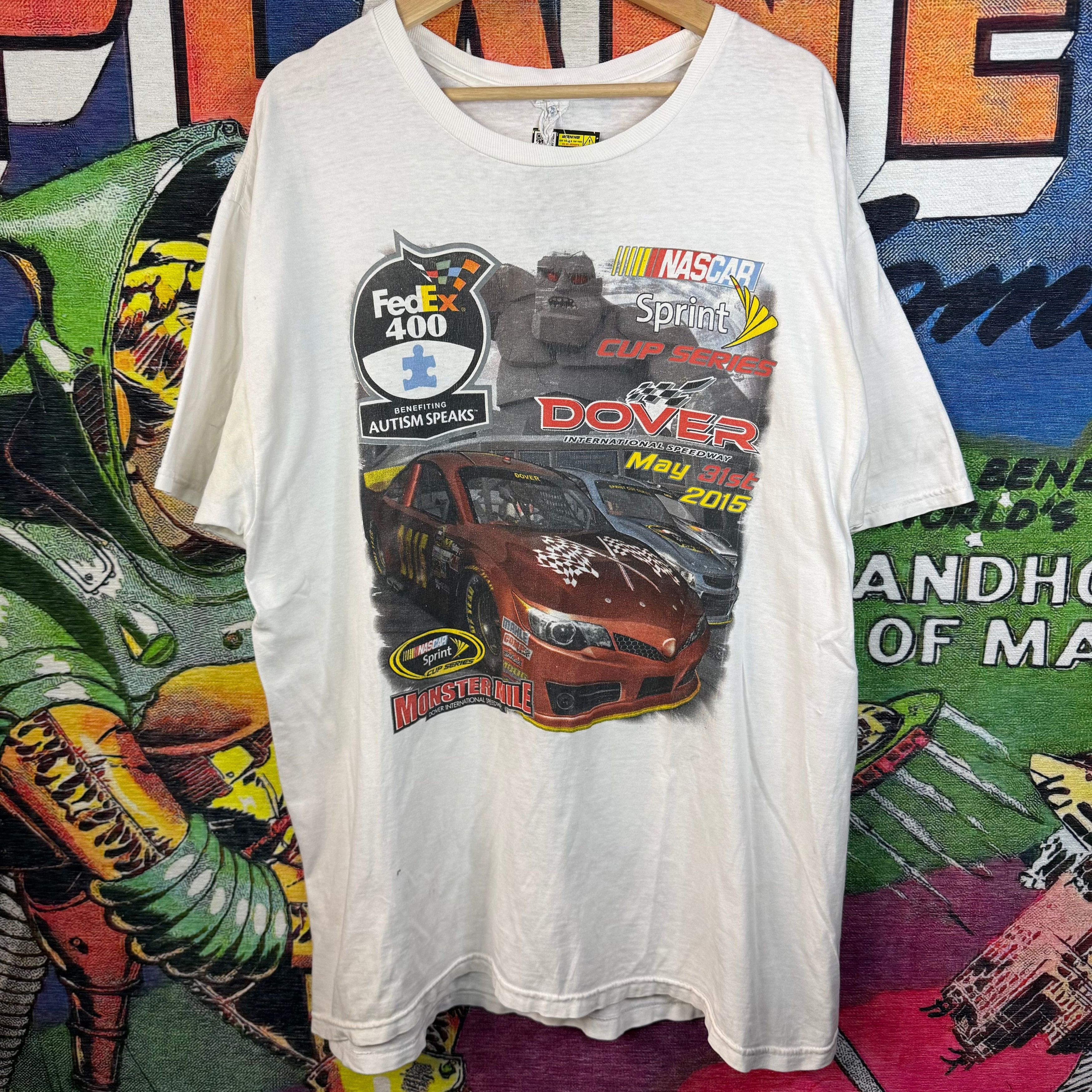 NASCAR 2015 NASCAR Monster Mile FedEx 400 T-shirt Size XL Size US XL / EU 56 / 4 - 1 Thumbnail
