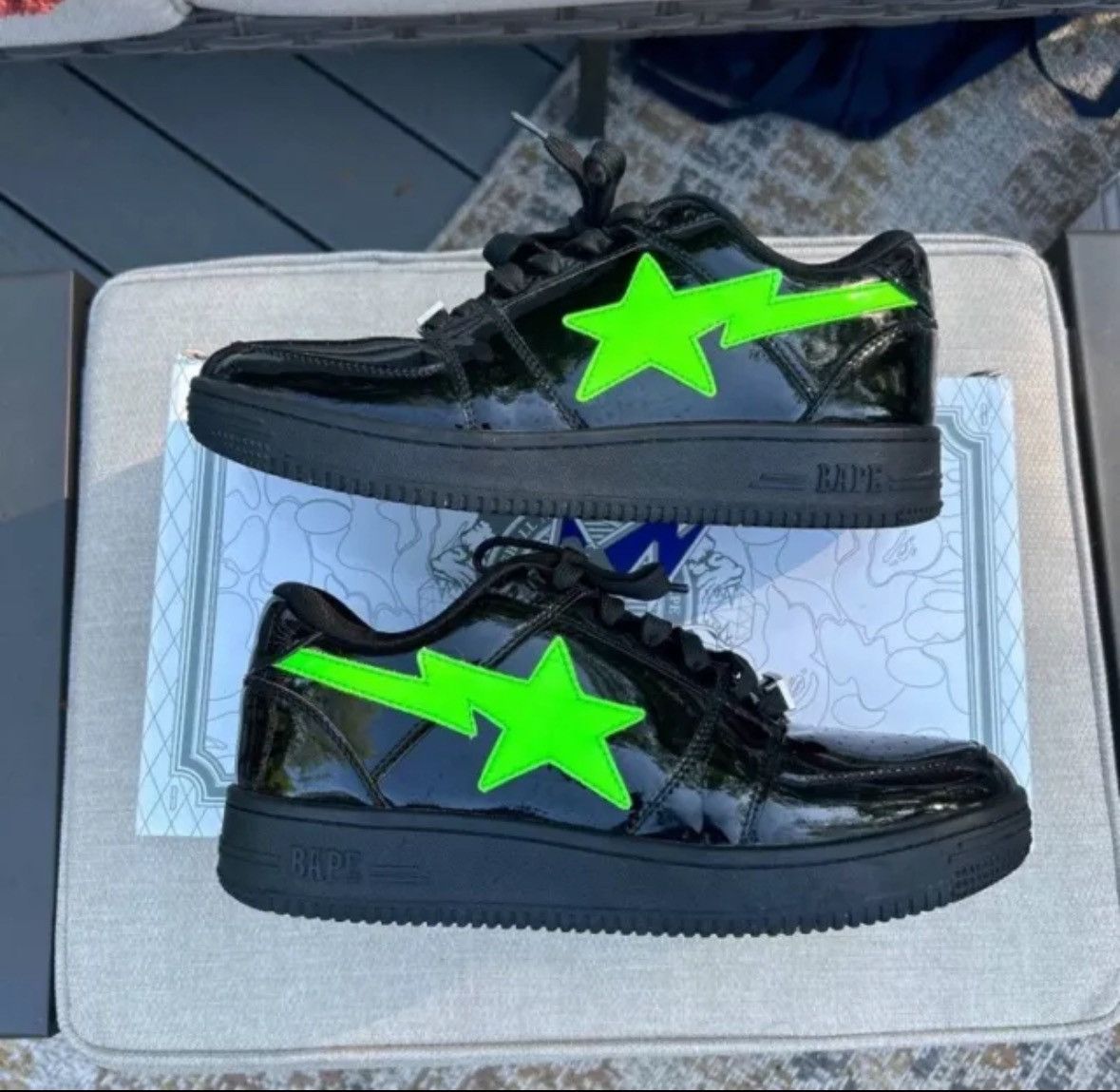 Bape BAPE x XO BAPESTA LOW Size US 10 / EU 43 - 2 Thumbnail