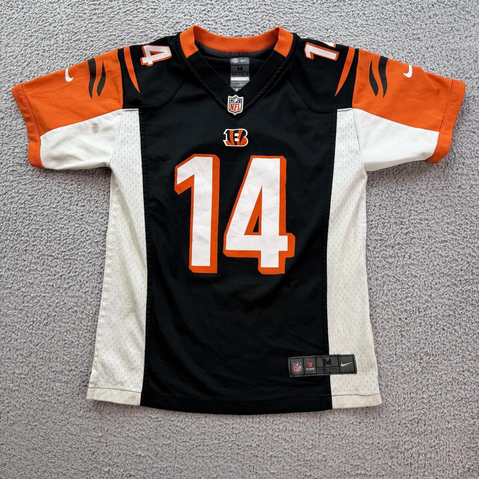 Nike Nike Cincinnati Bengals Andy Dalton #14 Youth Jersey M NFL Size ONE SIZE - 1 Thumbnail