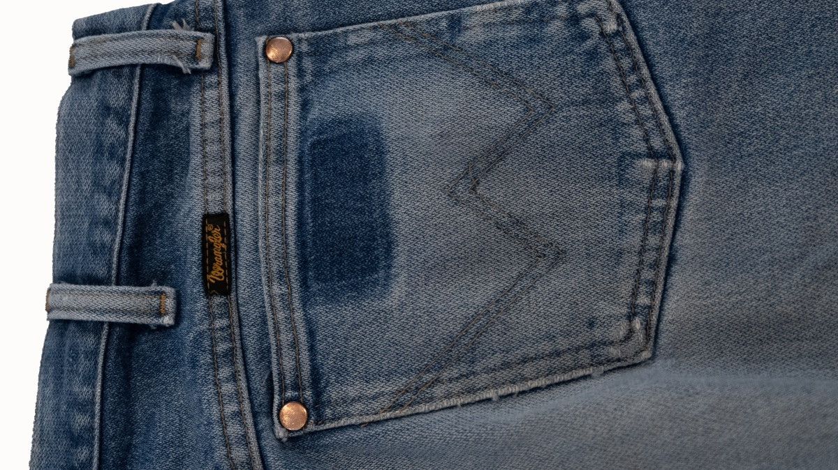 Wrangler Distressed Wrangler Jeans Size US 36 / EU 52 - 8 Thumbnail