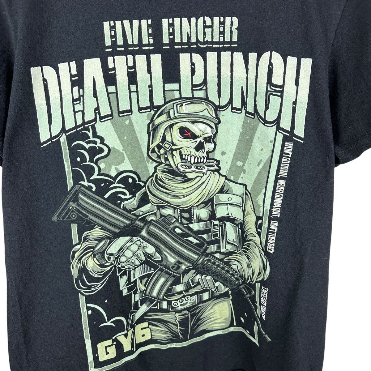 Band Tees Mens Y2K Five Finger Death Punch Rock Band Shirt Size US L / EU 52-54 / 3 - 2 Thumbnail