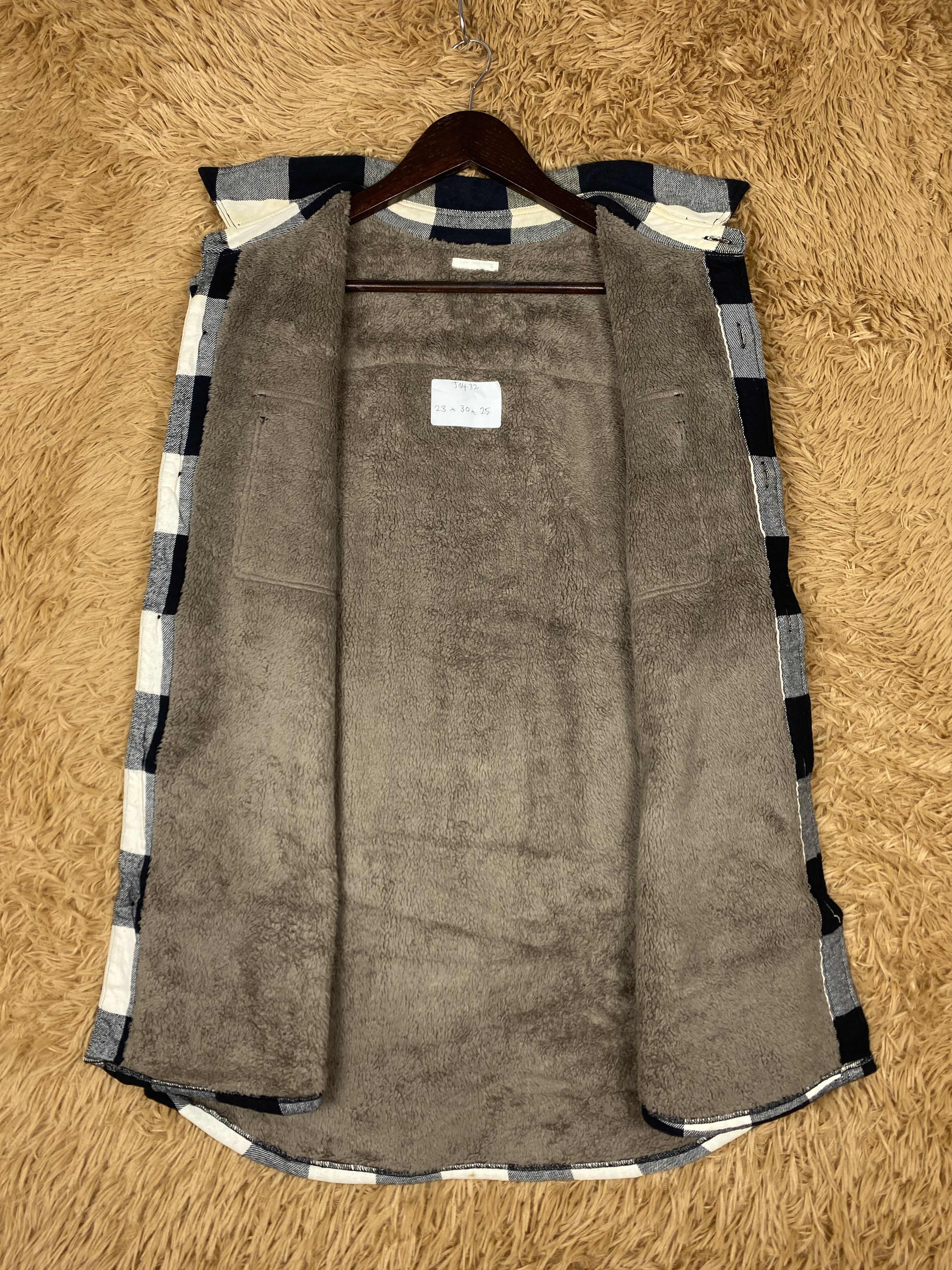 GU Vintage GU Checkered Fleece Lining Jacket DJ0432 Size US L / EU 52-54 / 3 - 6 Thumbnail