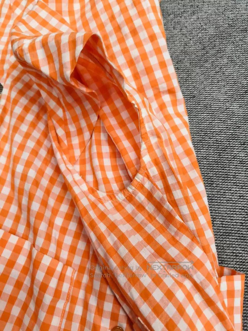 Vivienne Westwood Vivienne Westwood Orange Plaid Dress Size M / US 6-8 / IT 42-44 - 5 Thumbnail